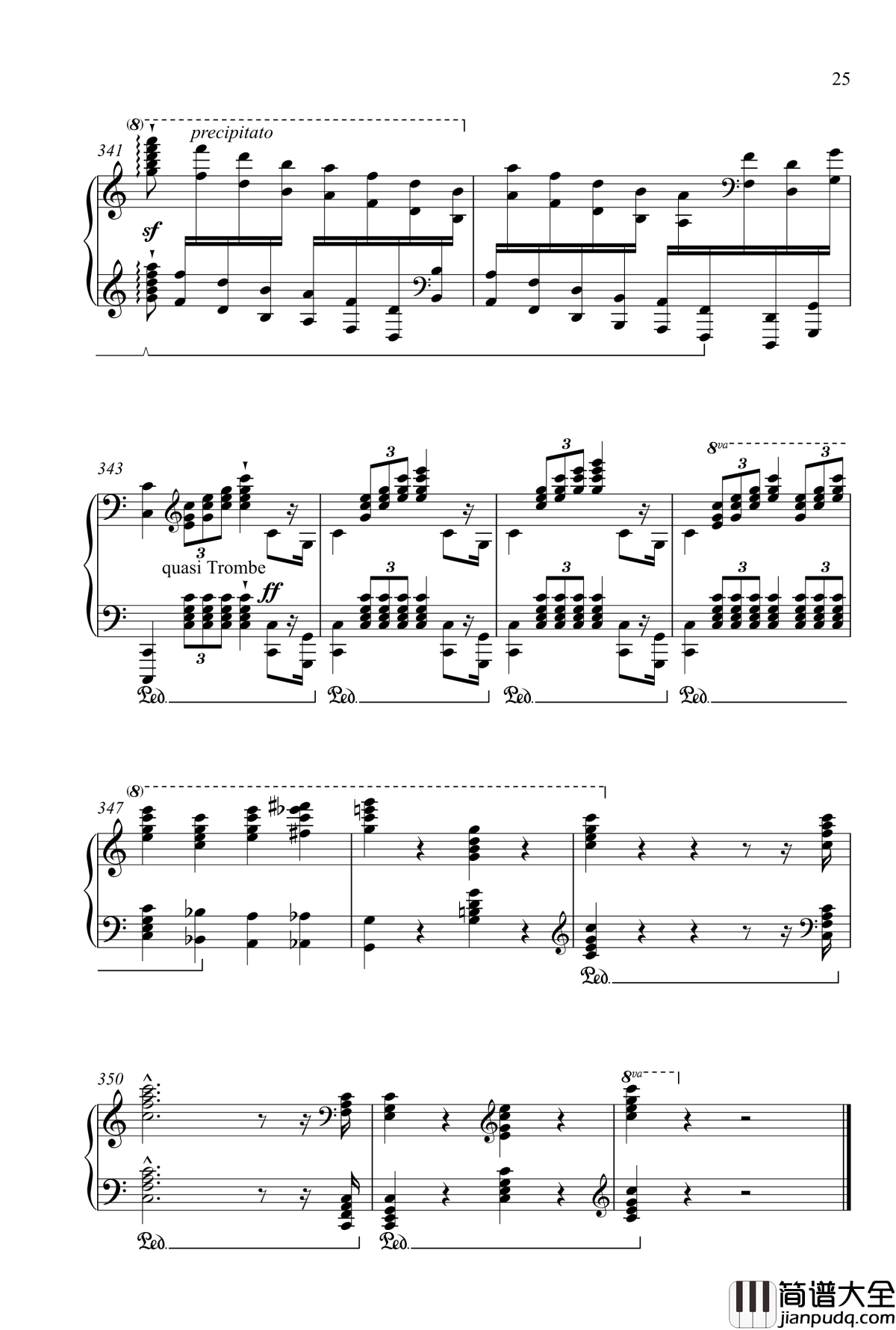 Hochzeitsmarsch_und_Elfenreigen_s410钢琴谱_婚礼进行曲_李斯特