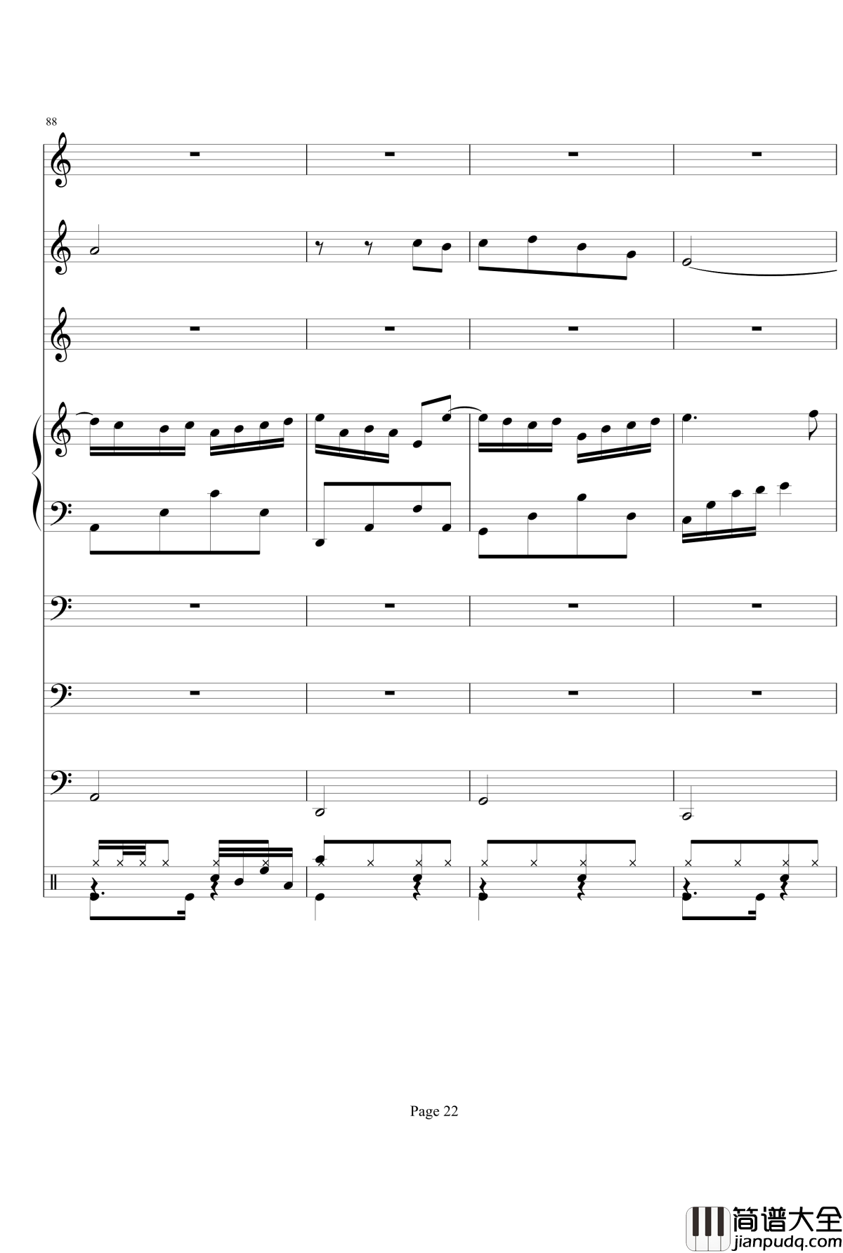 Bad_End钢琴谱_fulanckyce