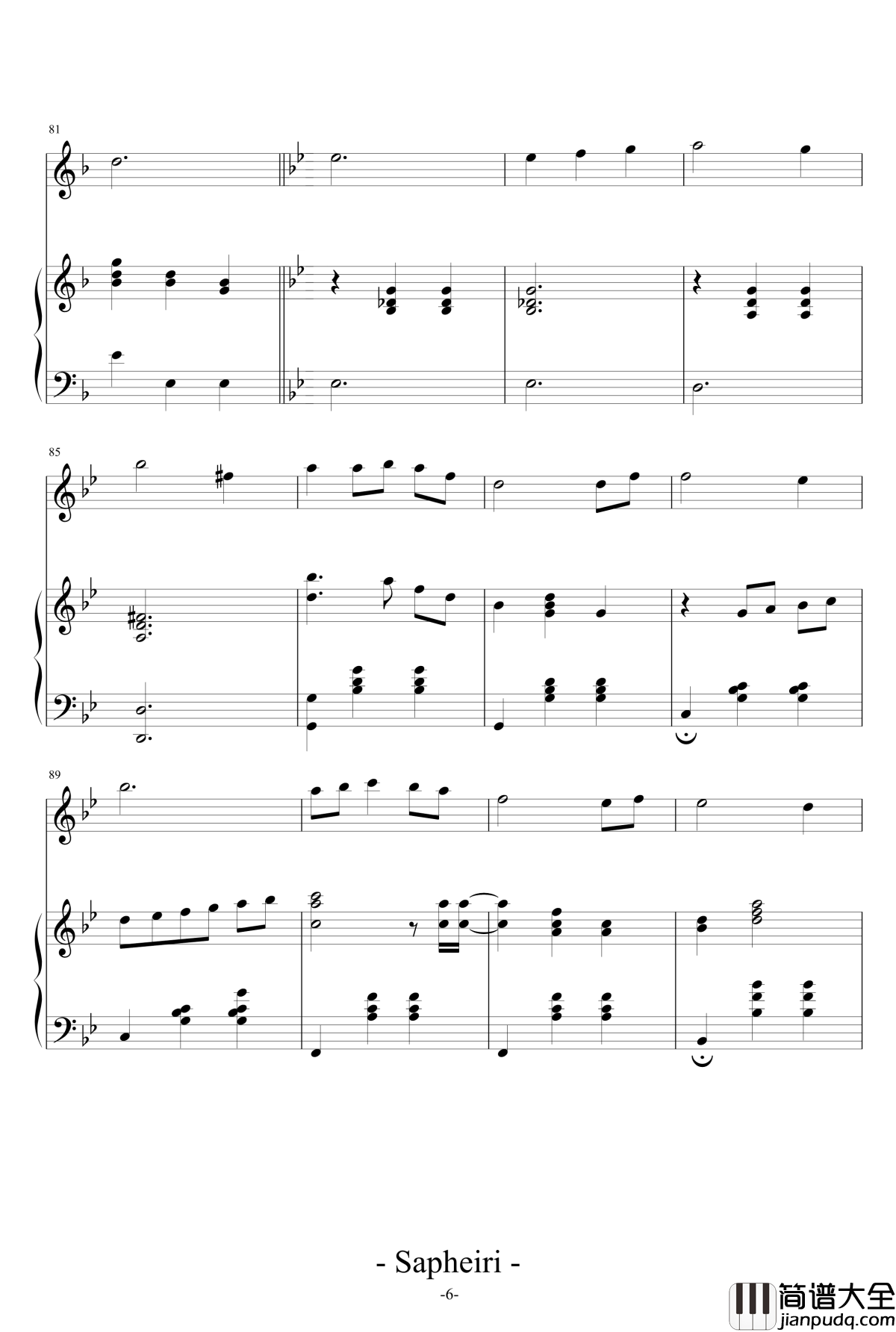 Nocturne[月の舞踏会]钢琴谱_葉月ゆら