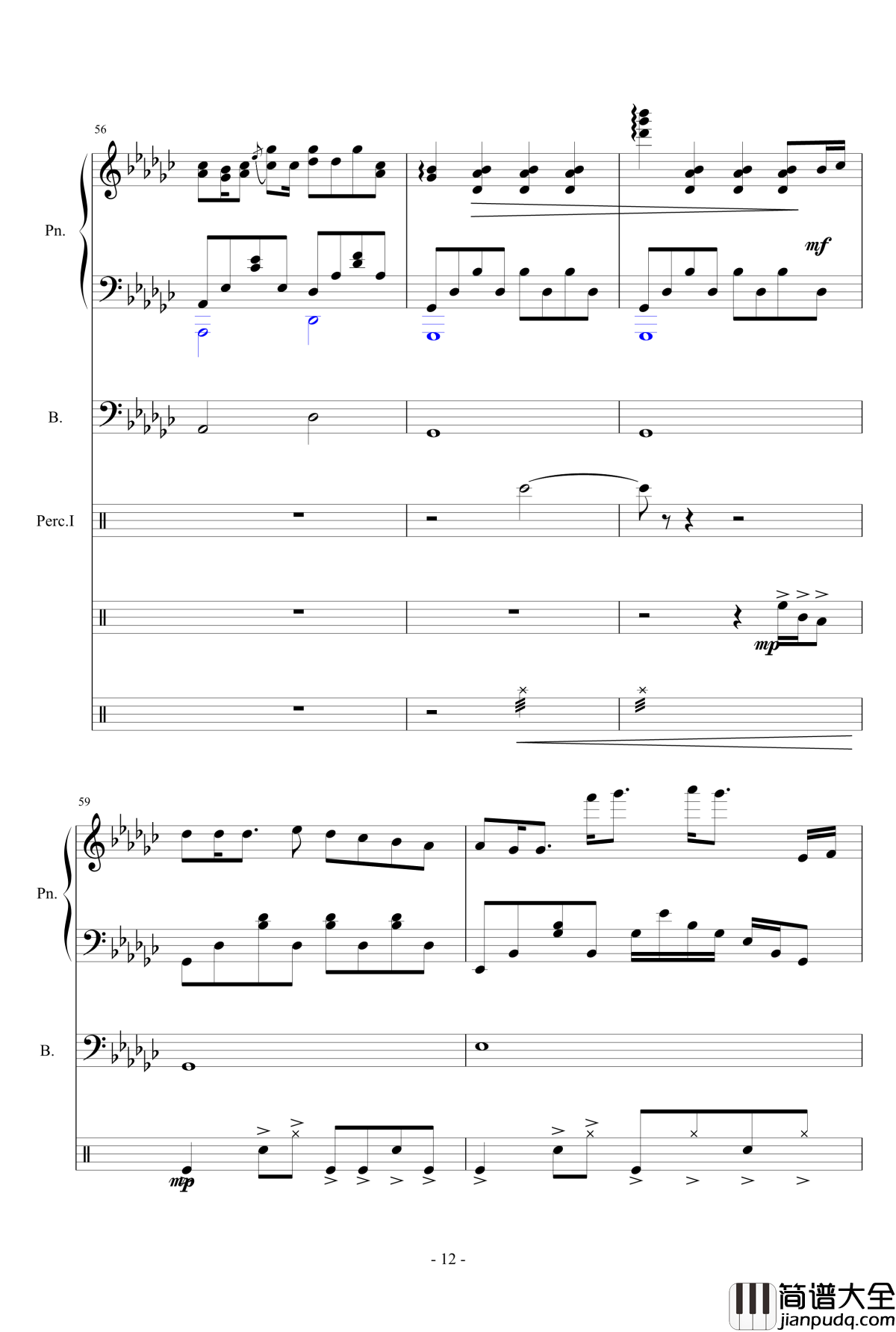 Winter_Story钢琴谱_~无限~