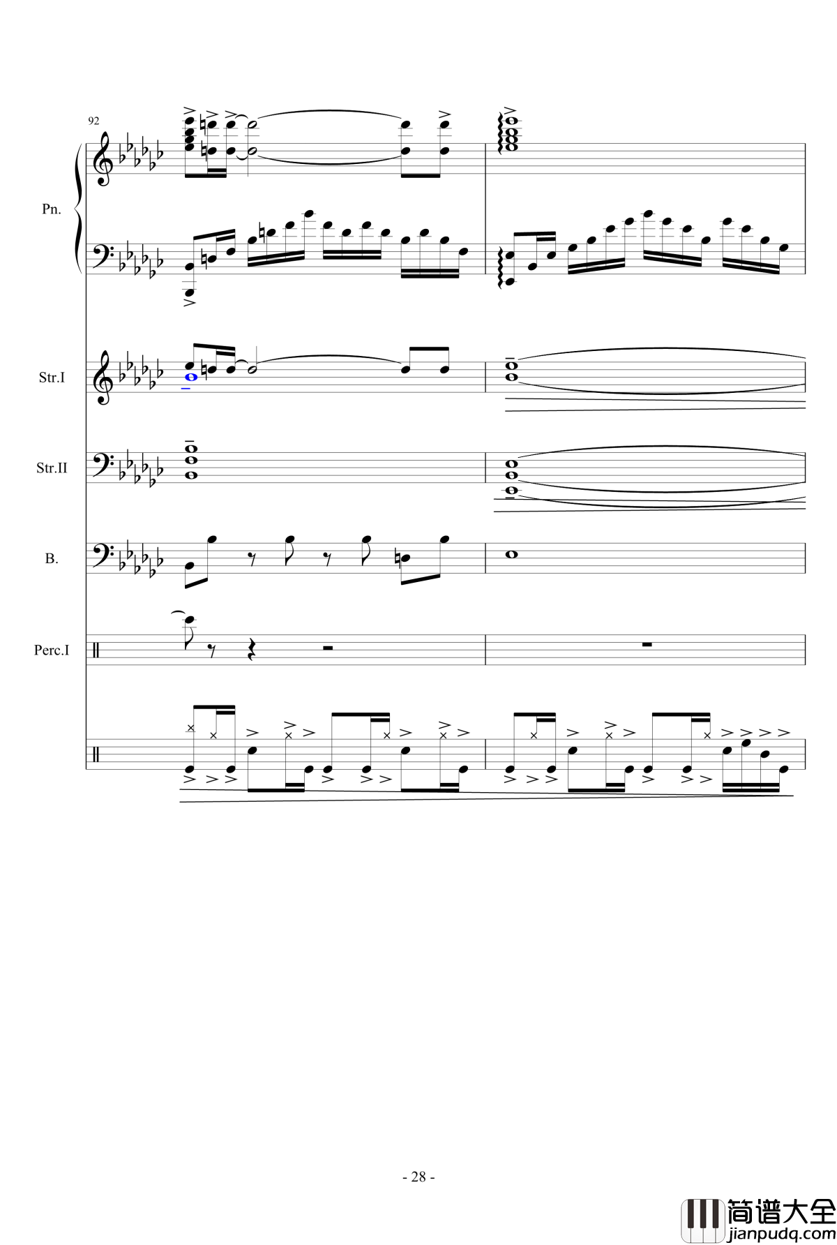 Winter_Story钢琴谱_~无限~