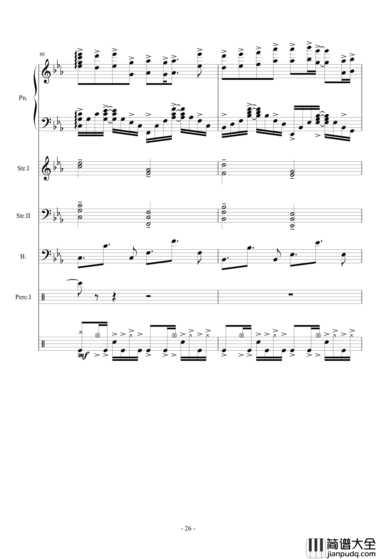 Winter_Story钢琴谱_~无限~