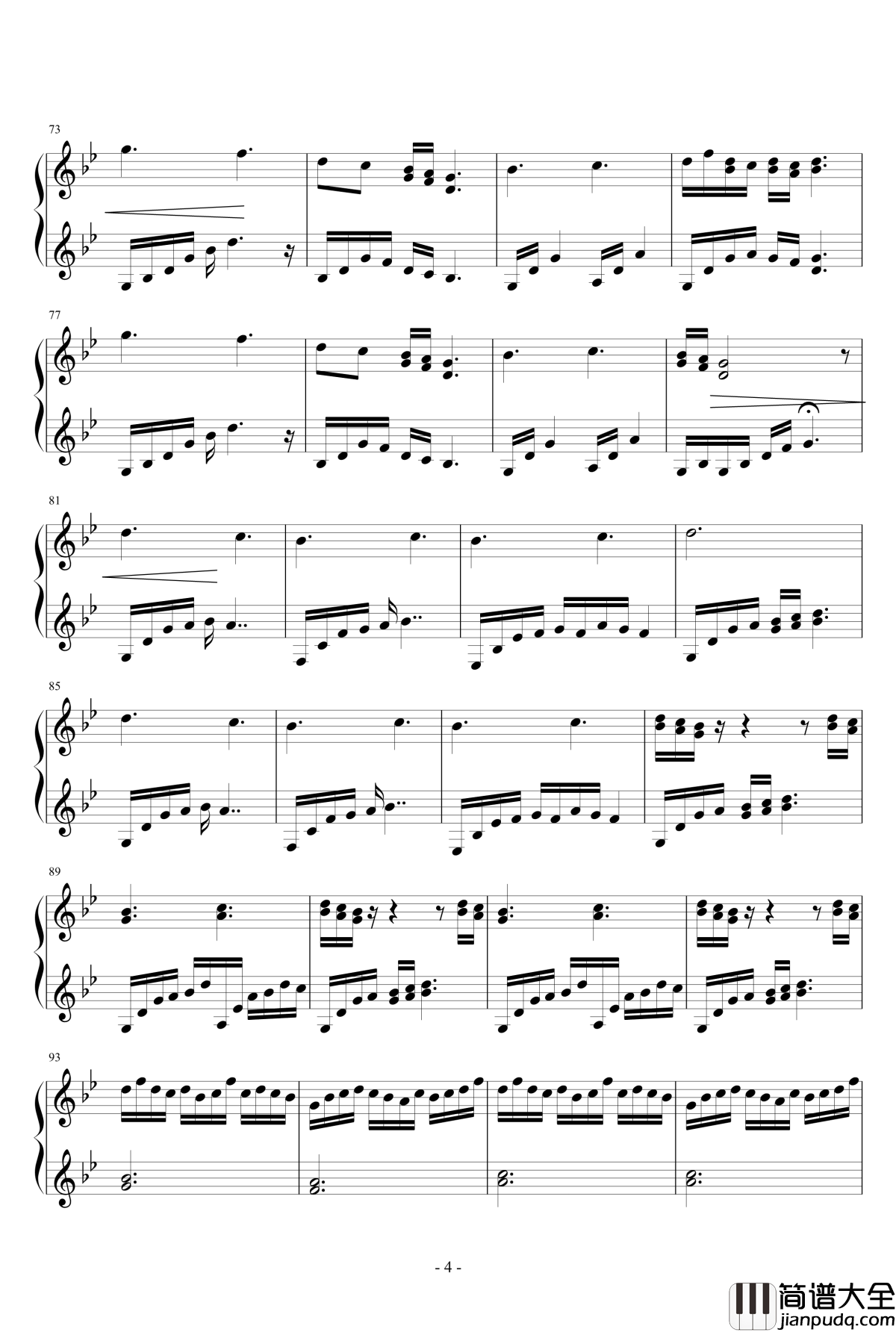 转眼间钢琴谱_召唤师是我