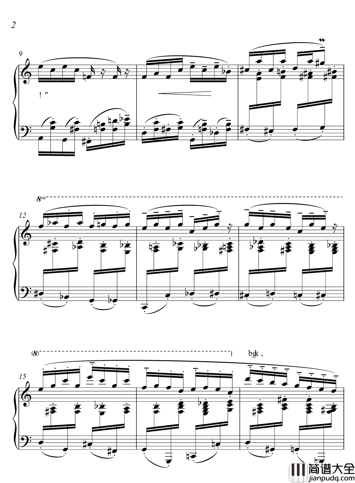 梦幻碰碰车钢琴谱_钢琴版_流行追梦人