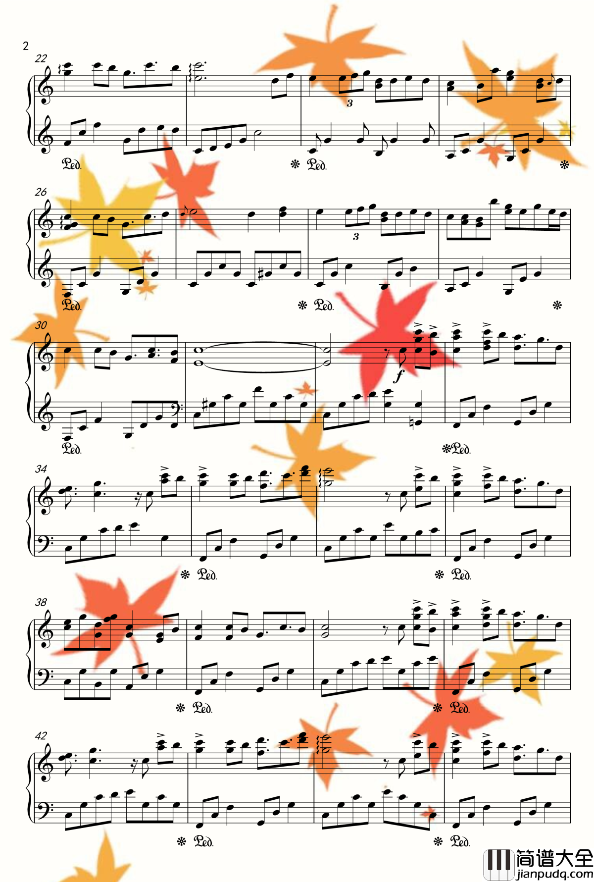 这一次钢琴谱_第九钢琴曲__Smile.E