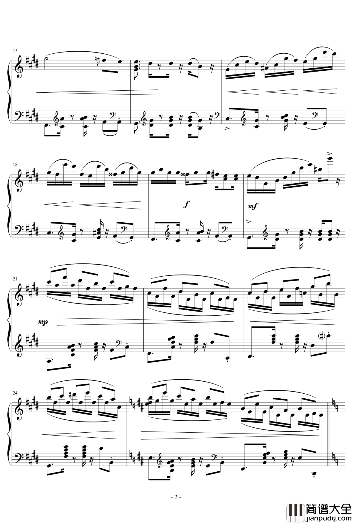 POUSSE_CAFE钢琴谱_KioooS