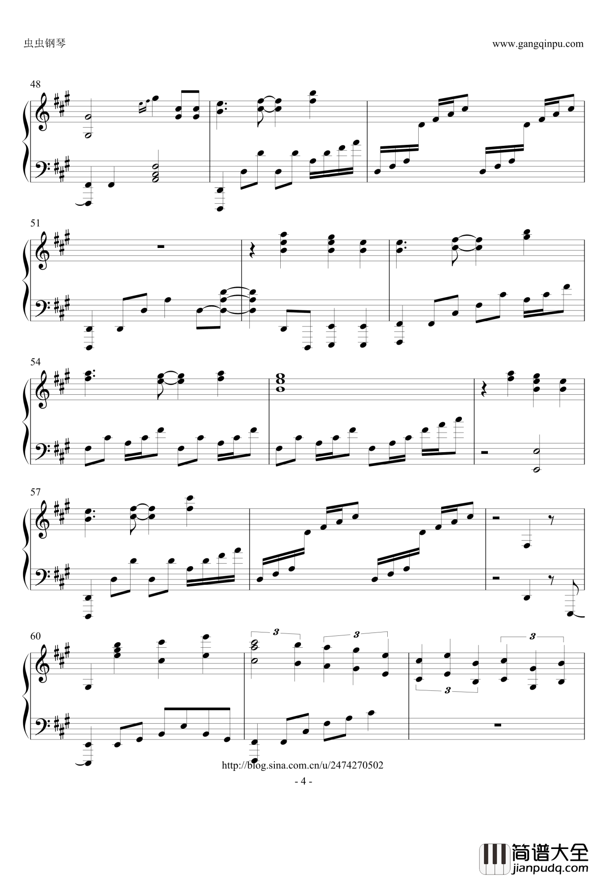 星条旗のピエロ钢琴谱_触手猴_东方project_【幻想游戏】