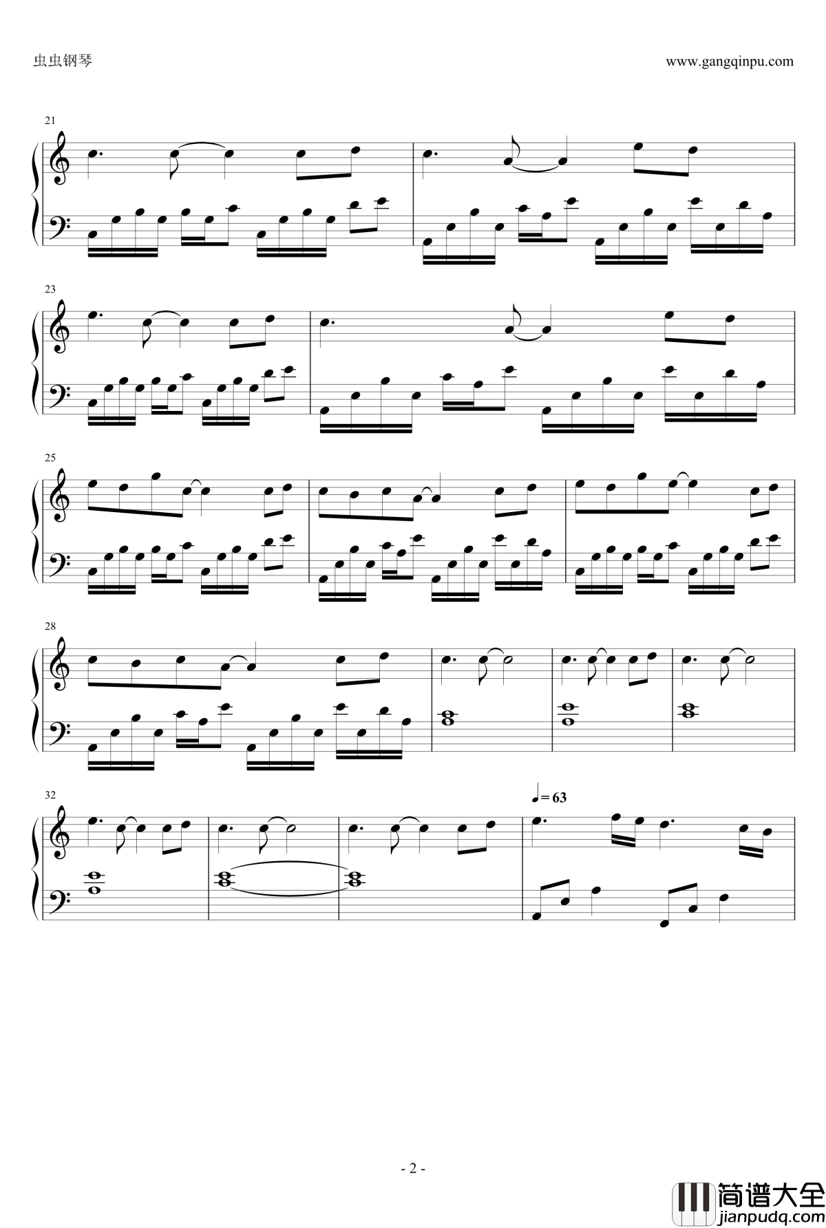 _Short_Life_Of_A_Snowflake钢琴谱_Peter_Jeremias