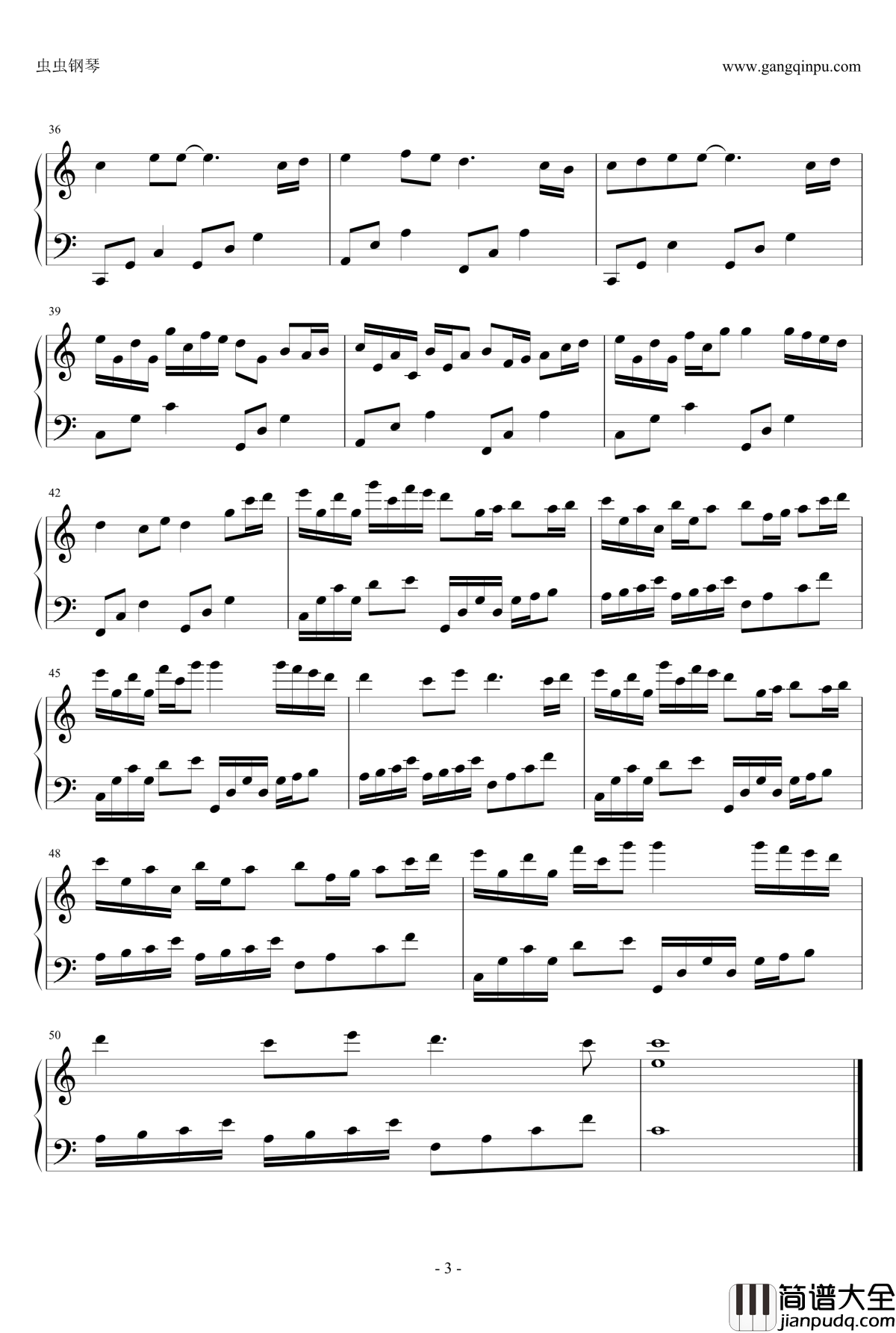 _Short_Life_Of_A_Snowflake钢琴谱_Peter_Jeremias