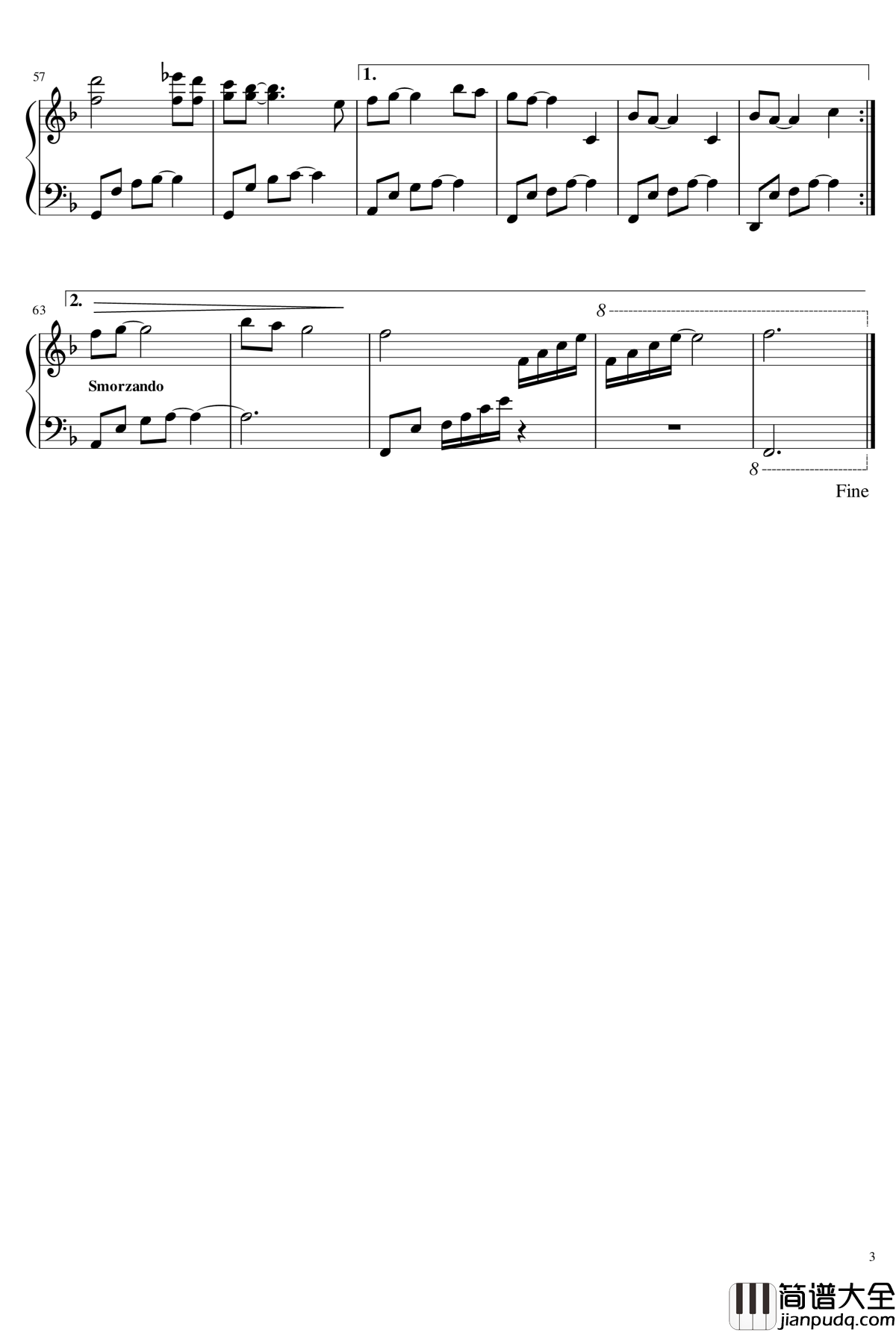 曾经爱过的地方钢琴谱_A_Place_That_Once_Loved_吕恒