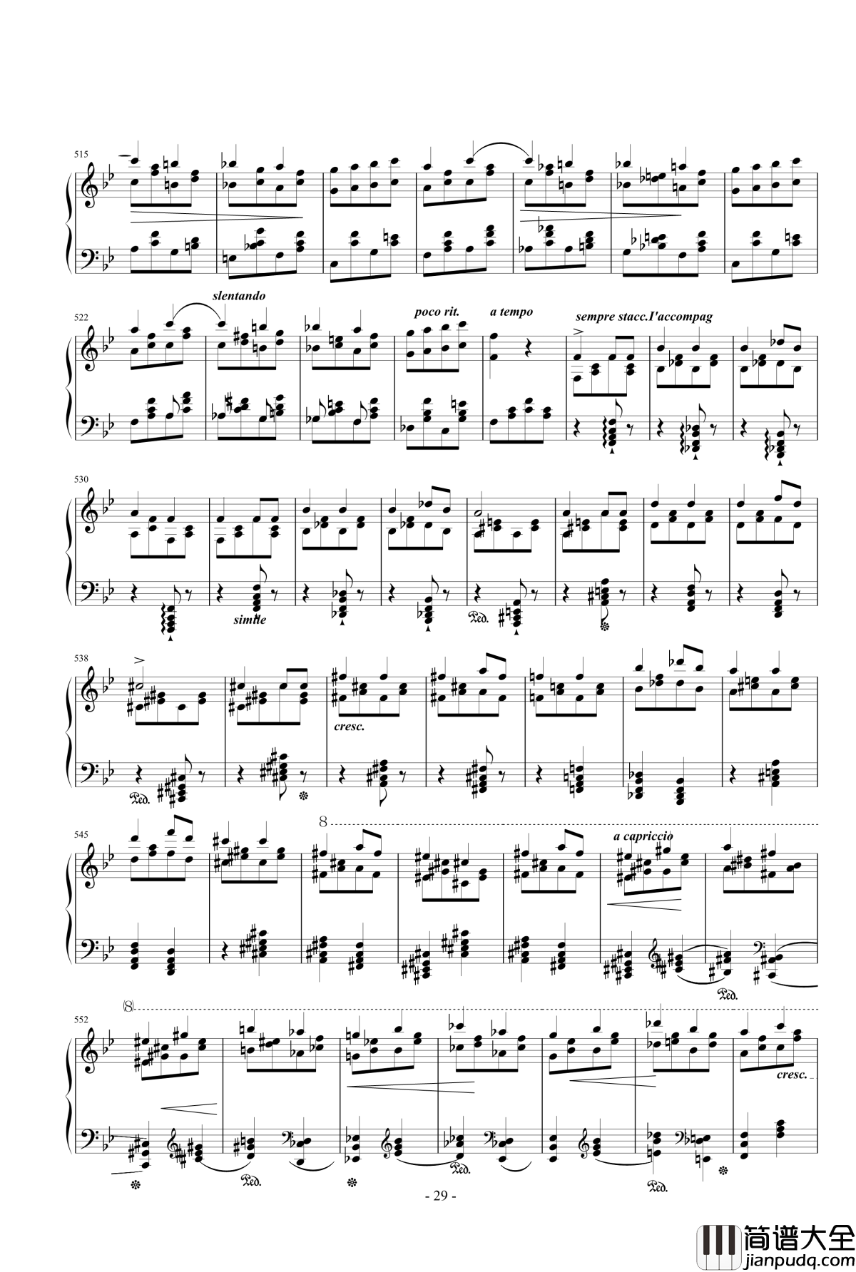 唐璜的回忆钢琴谱_李斯特