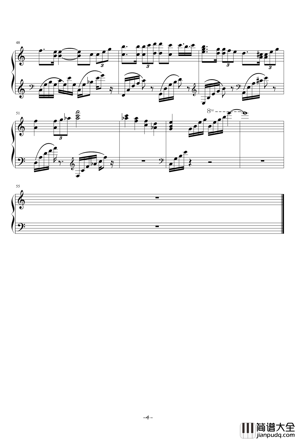 Daydream钢琴谱_Ku.Klux.Klan