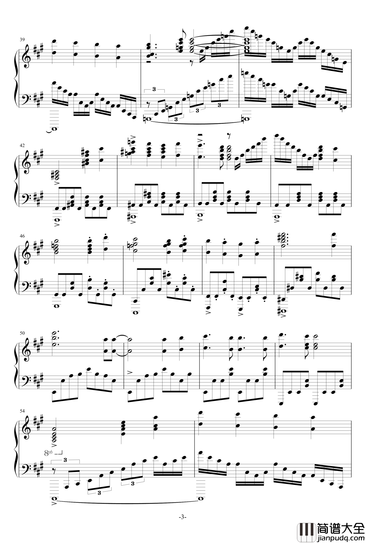 Lightning钢琴谱_【Theishter版本】Terra_Formars/テラフォーマーズ_火星异种_(basertyu)【火星异种】ED