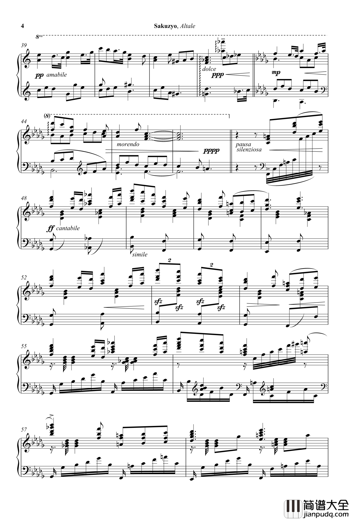 Altale钢琴谱–_削除_Deemo