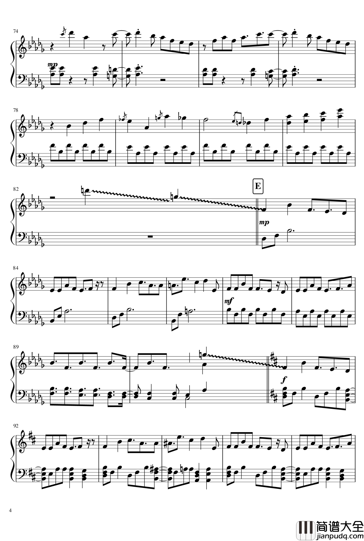 Music_Music钢琴谱_初音未来