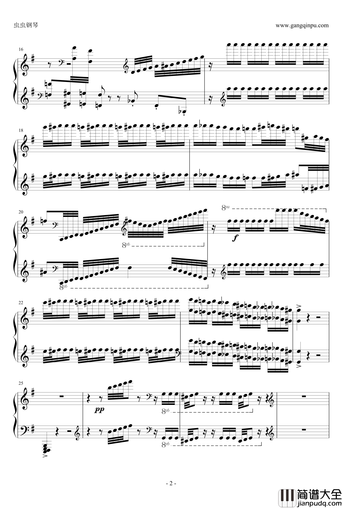 Sabre_Dance钢琴谱_马刀舞曲_马克西姆_Maksim·Mrvica