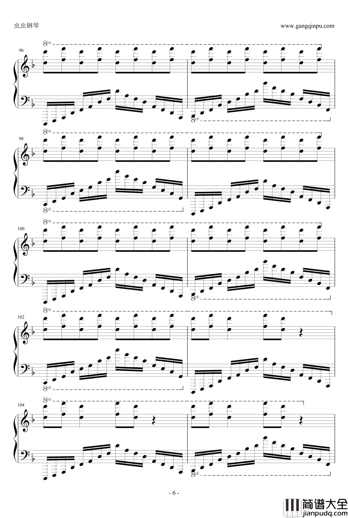 Dies_Irae钢琴谱_马克西姆_Maksim·Mrvica