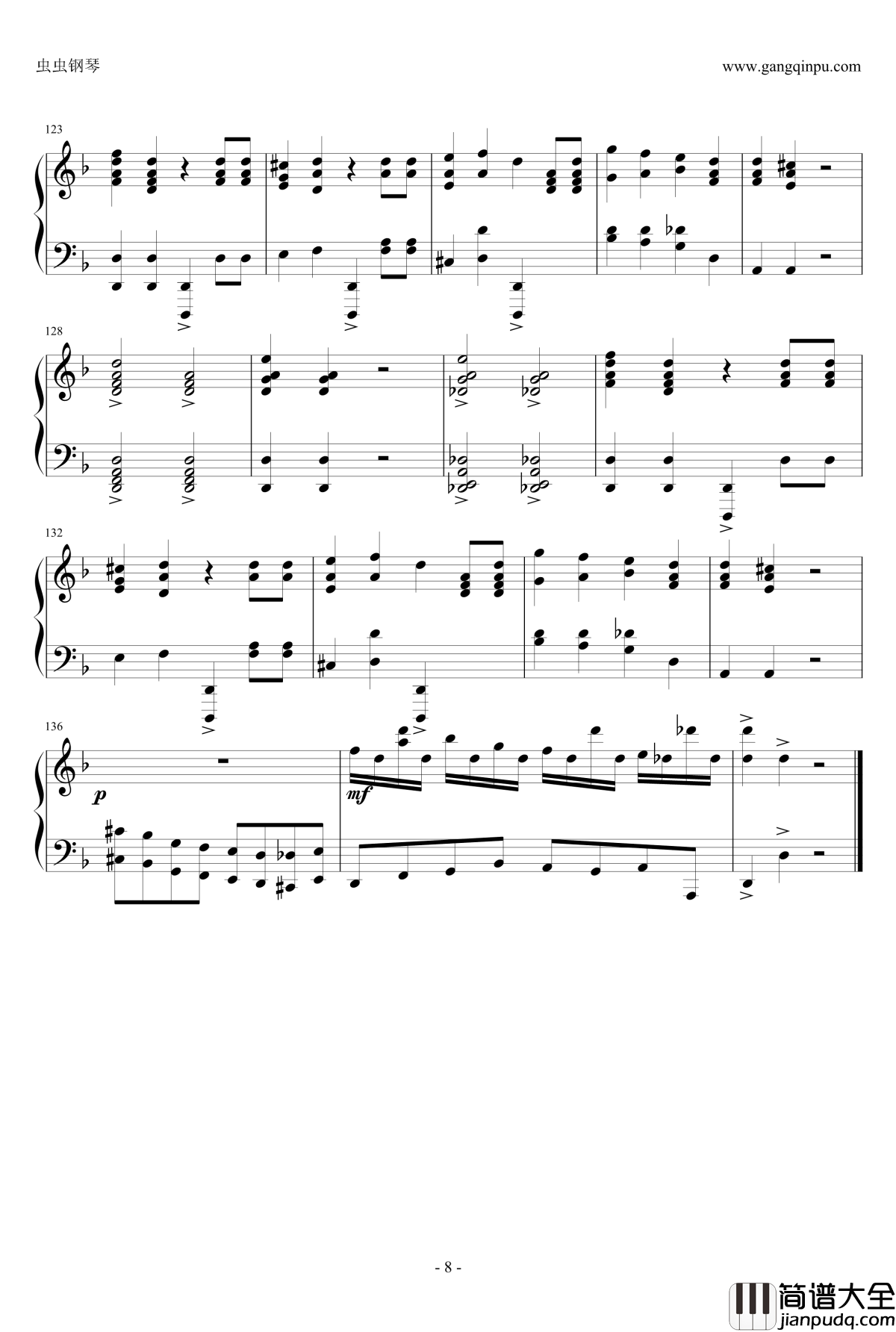 Dies_Irae钢琴谱_马克西姆_Maksim·Mrvica