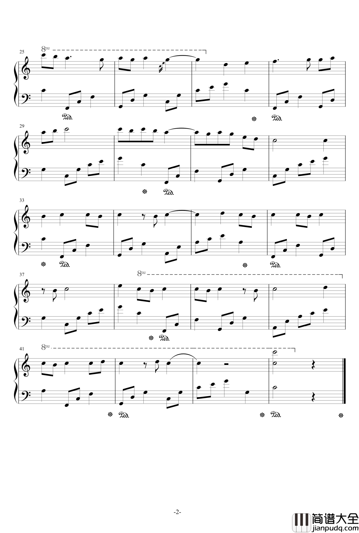 A_person's_Waltz钢琴谱_小逸君