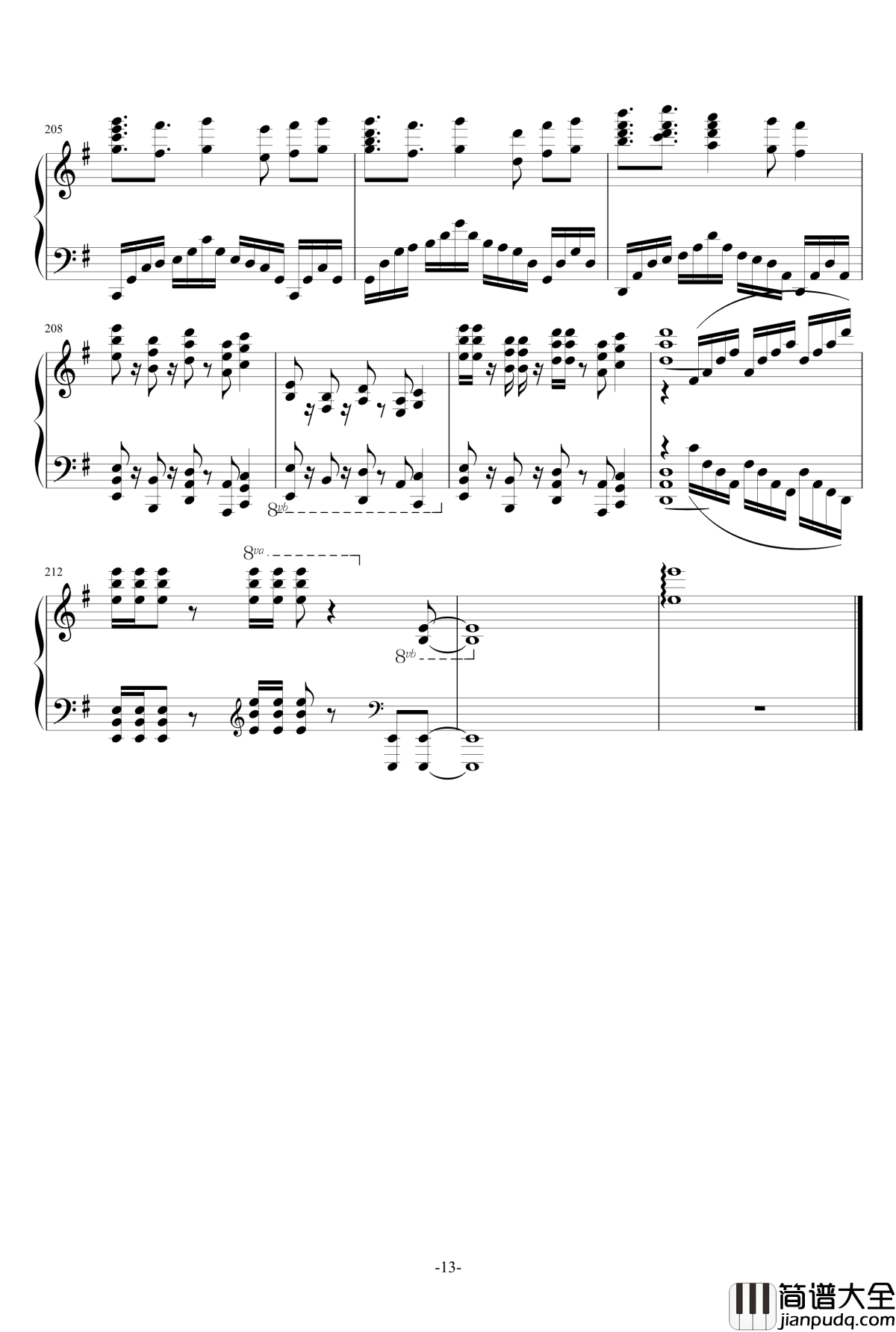 老夫的少女心啊啊啊串烧钢琴谱_泽野弘之