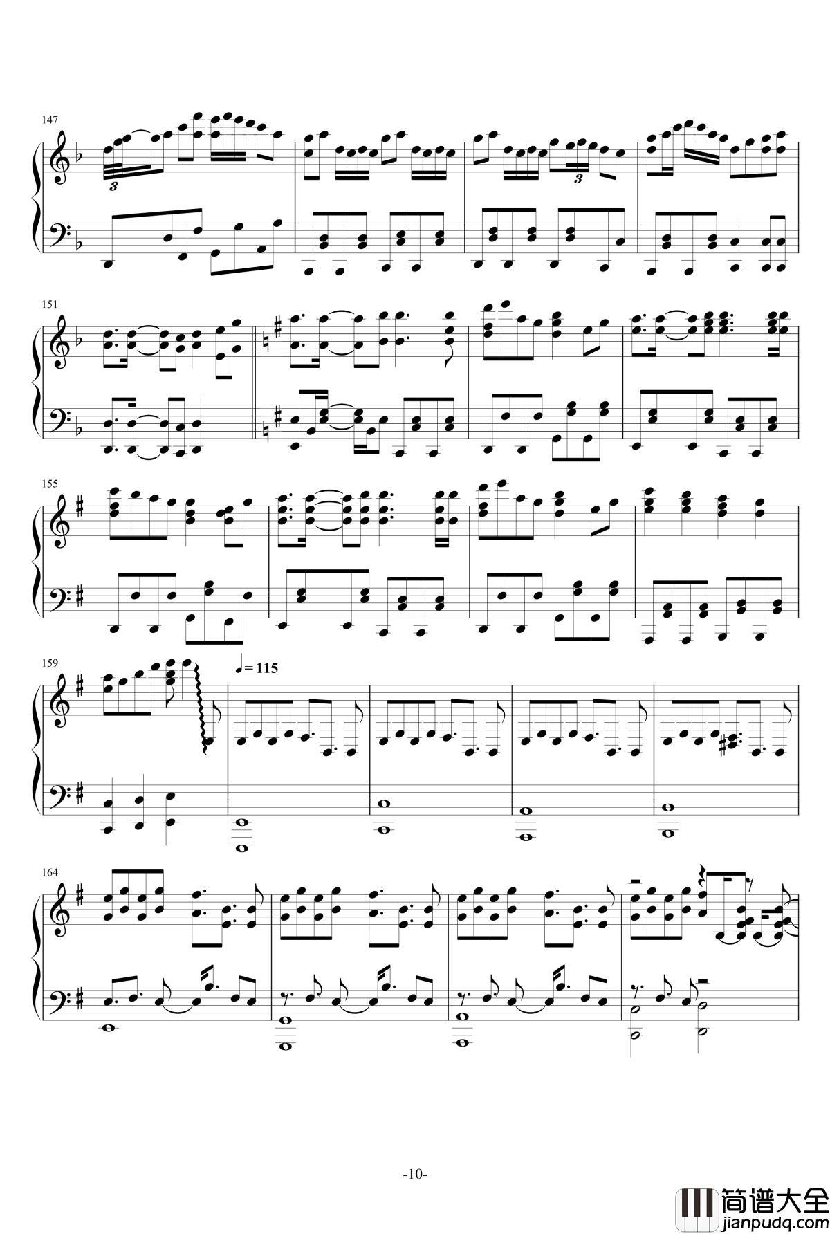 老夫的少女心啊啊啊串烧钢琴谱_泽野弘之