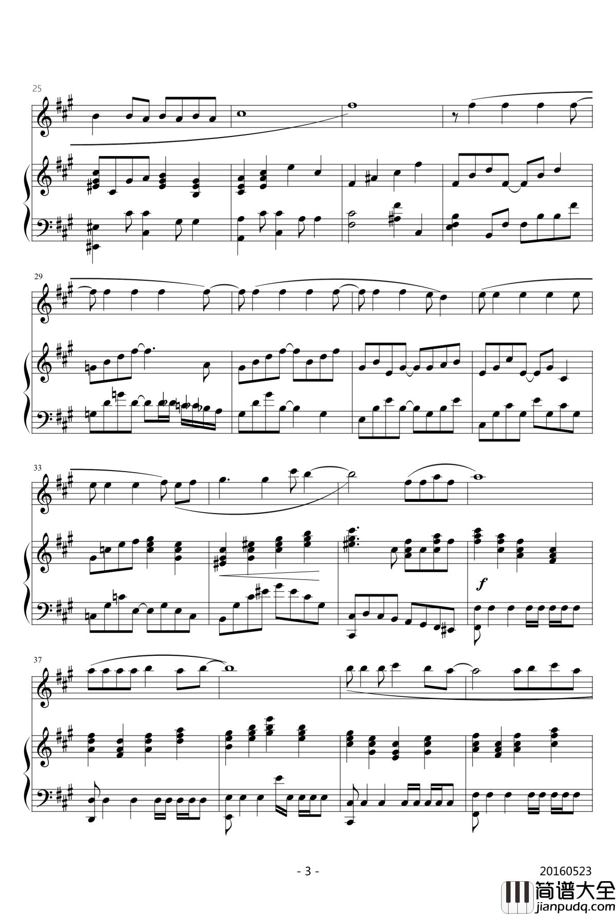 禁绝边境线钢琴谱_钢琴伴奏_超时空要塞△