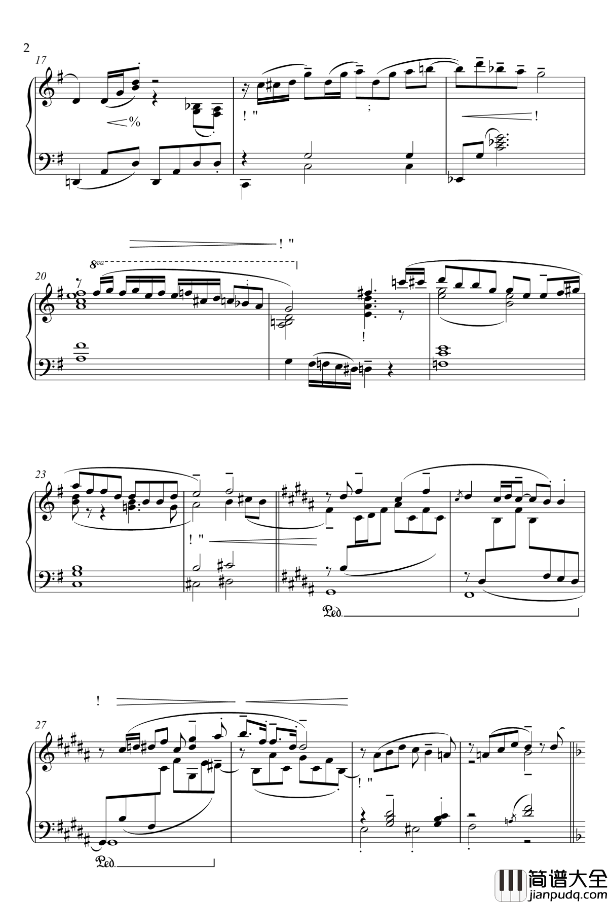 罗兰灯道钢琴谱_南条绘梨子