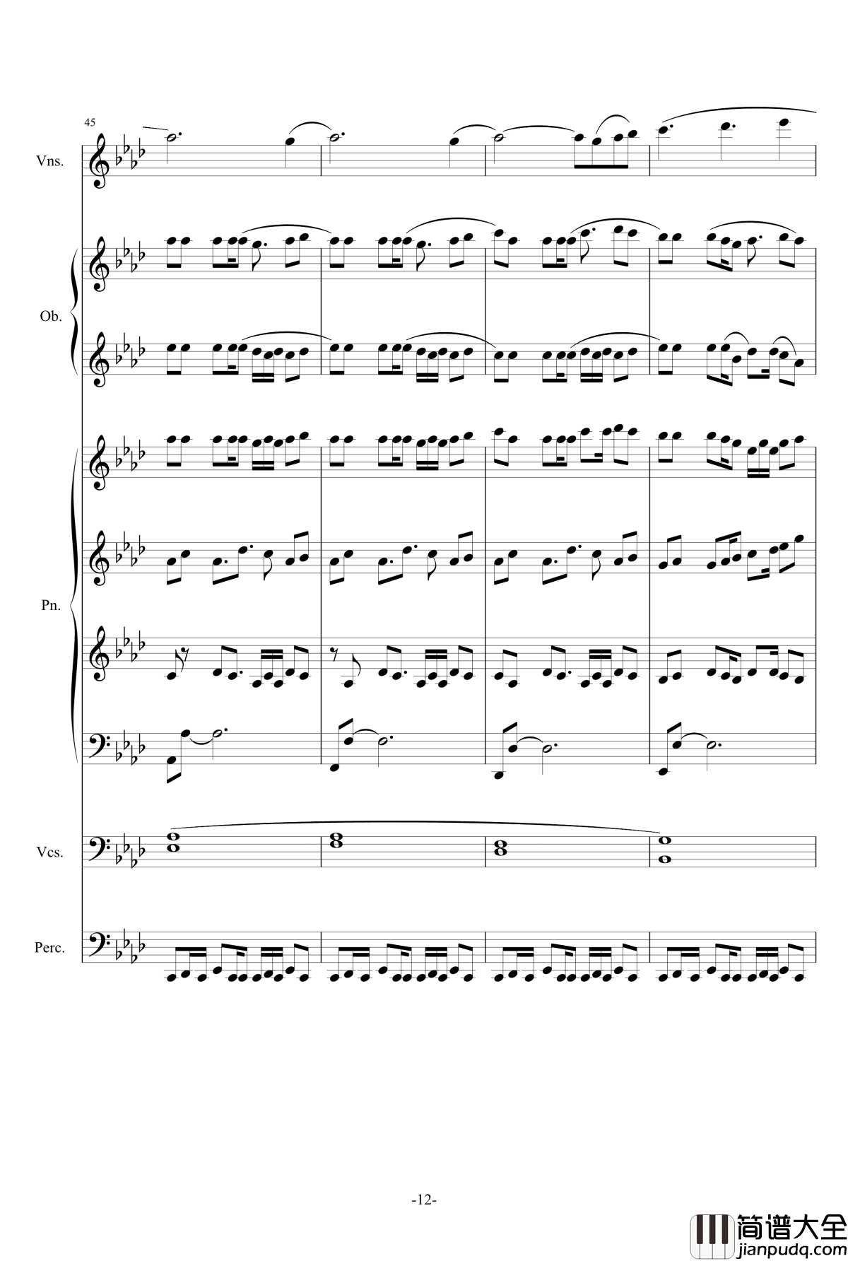 The_Survivors钢琴谱_二夜祭