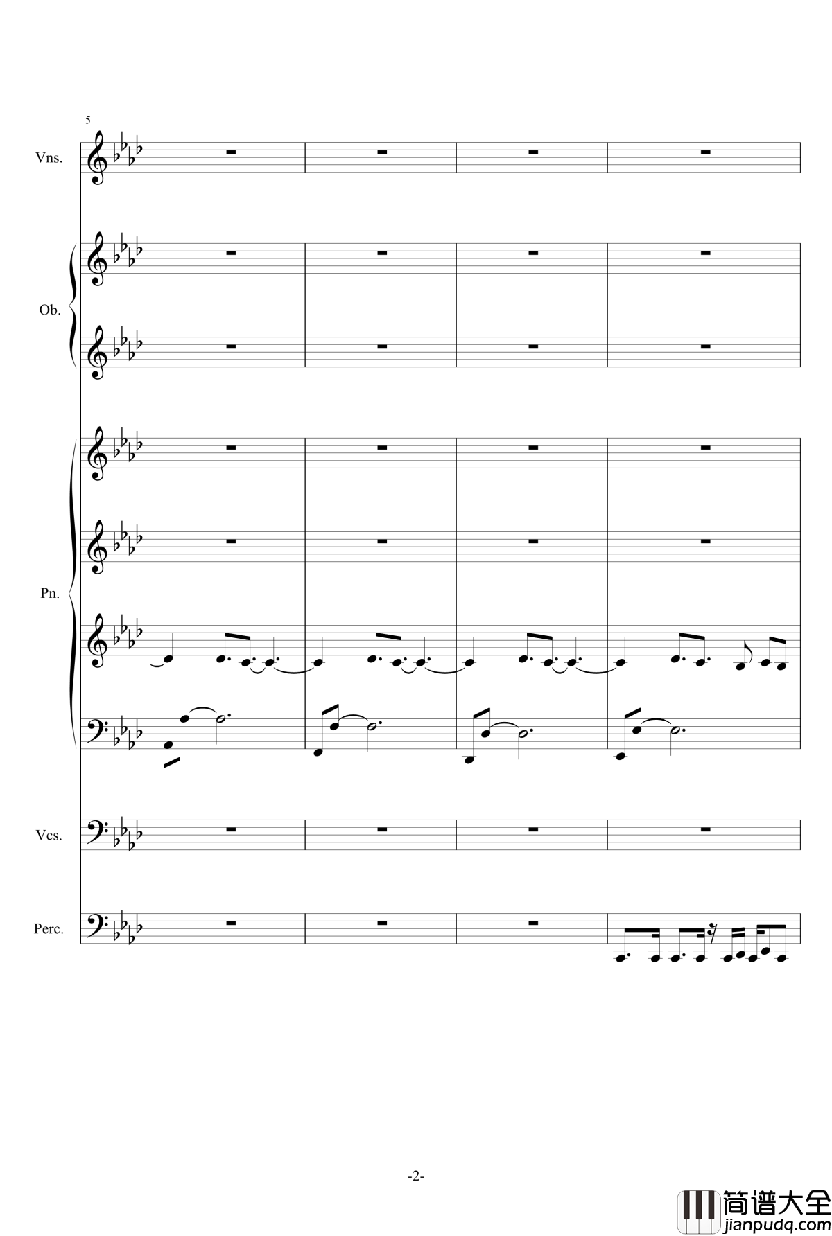 The_Survivors钢琴谱_二夜祭