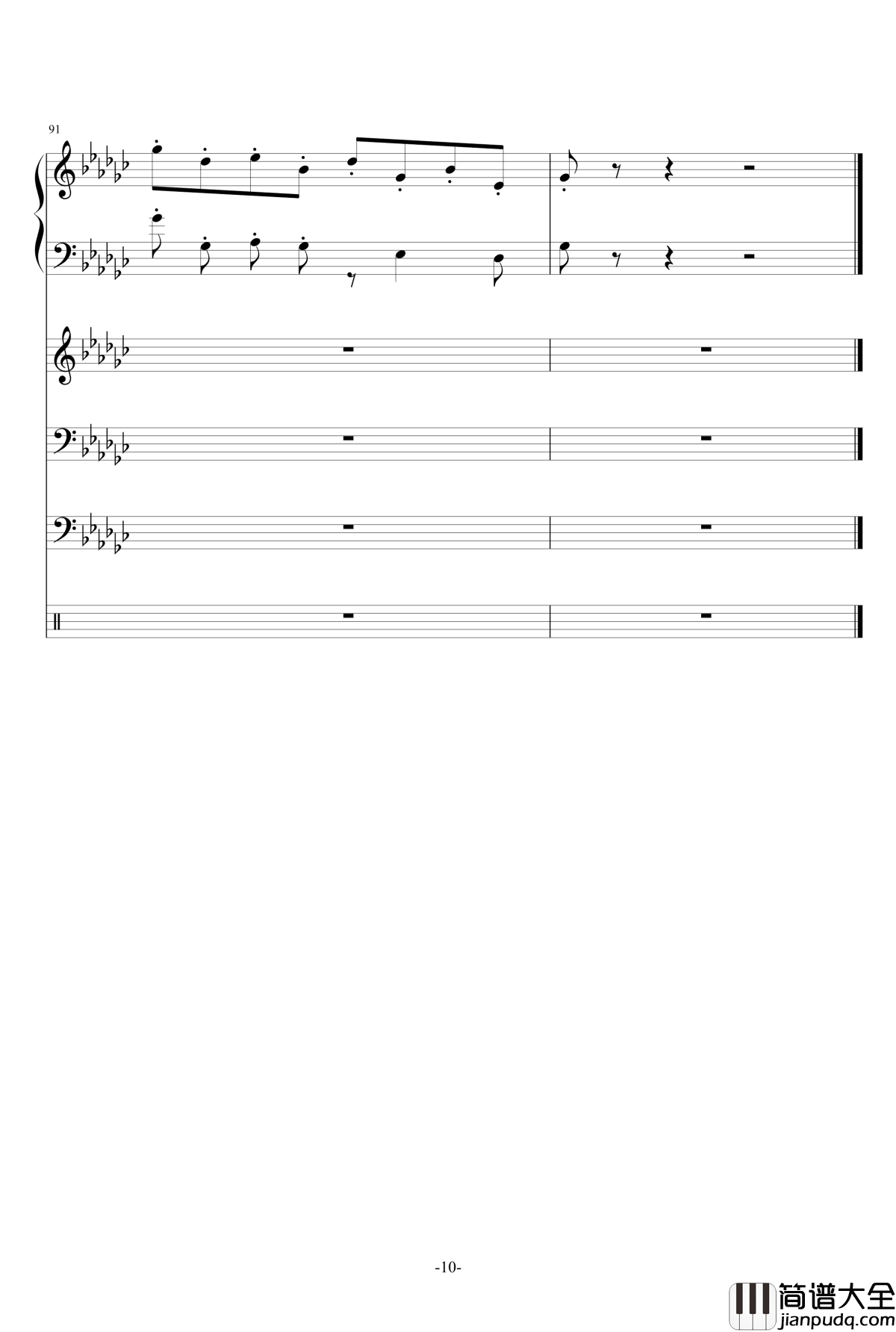 Alles,_Was_blieb钢琴谱_illuminate