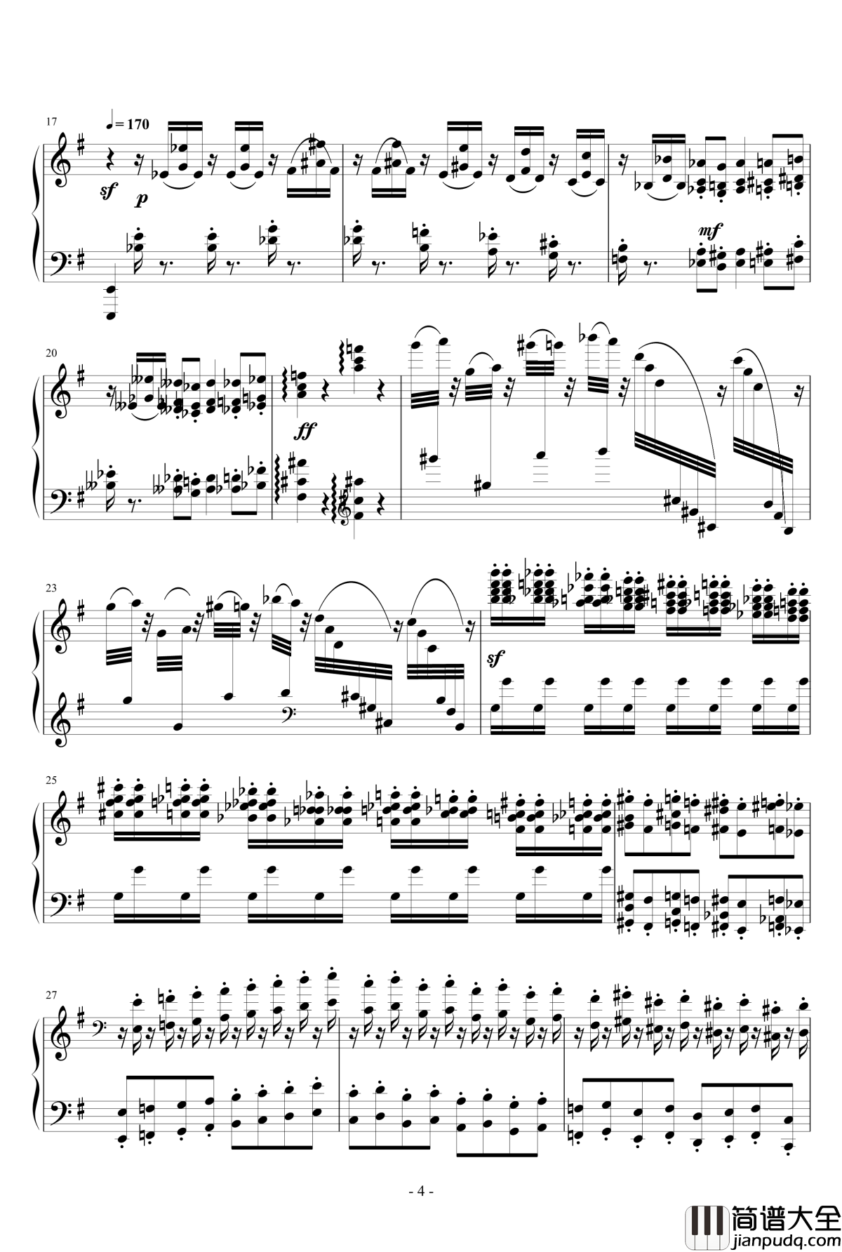 Capriccio_in_G_Major钢琴谱_一个球