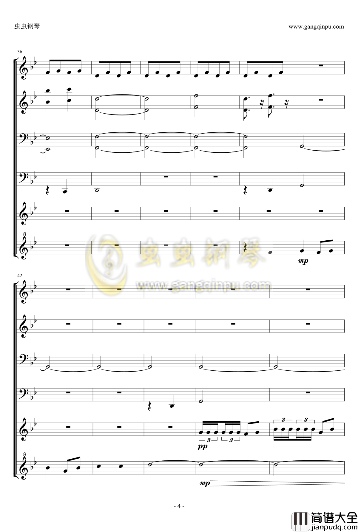 Wild_China_Theme钢琴谱_BBC