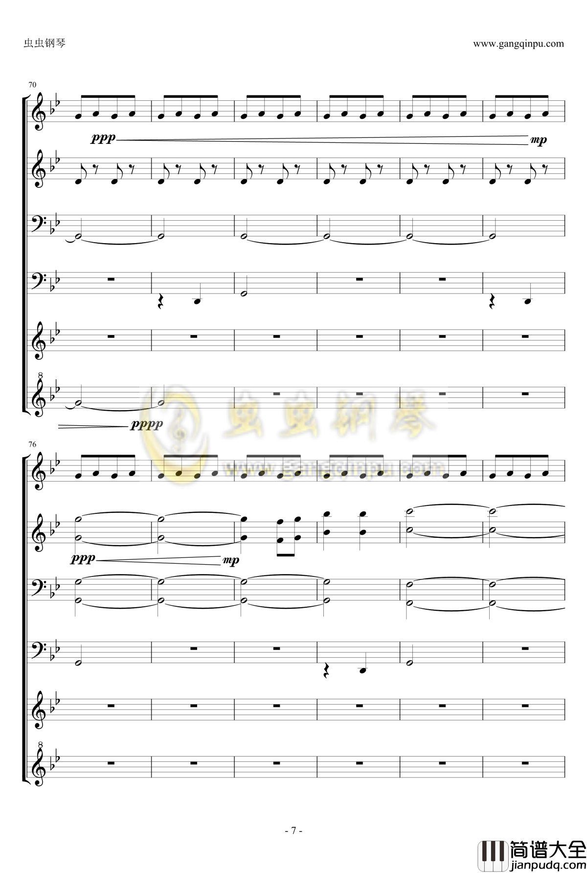 Wild_China_Theme钢琴谱_BBC