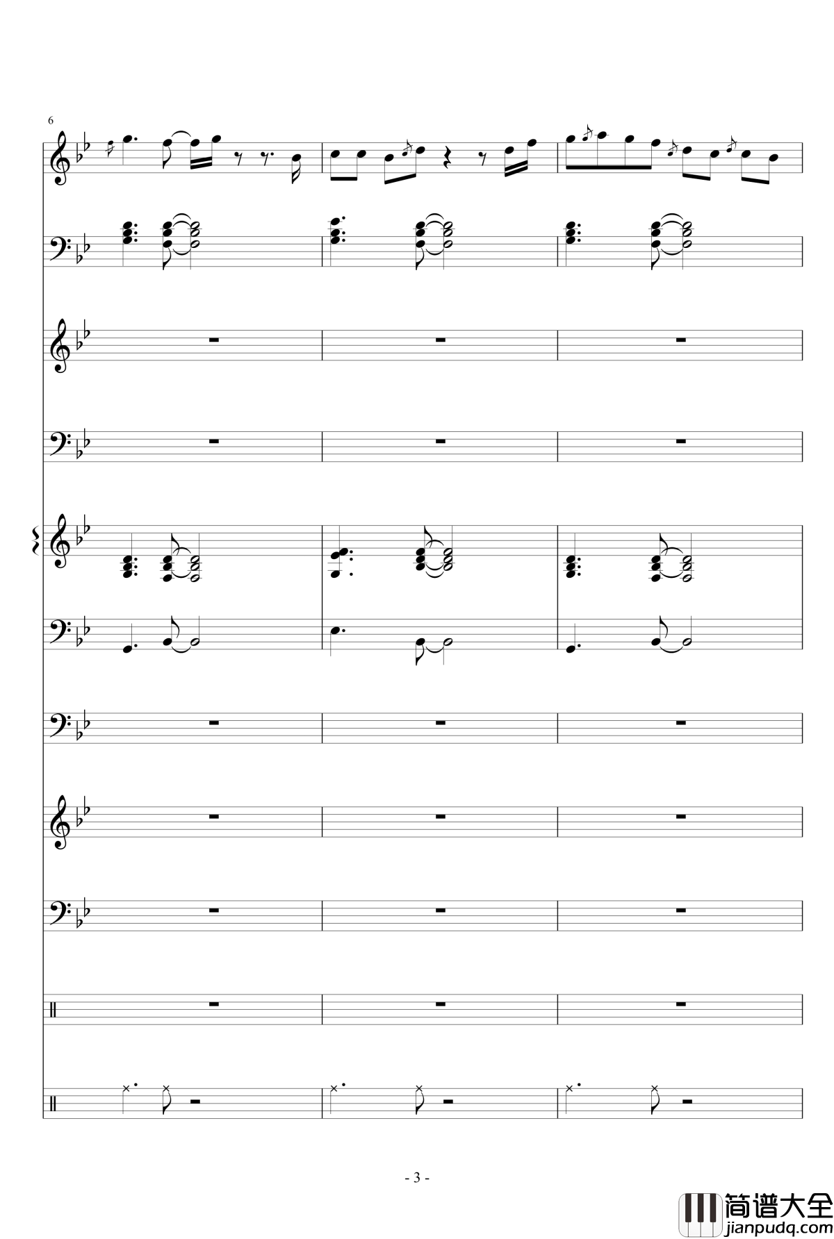 See_You_Again钢琴谱_乐队总谱_中央车站