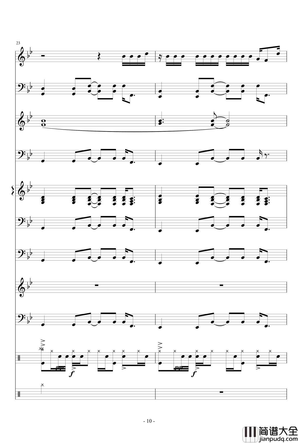 See_You_Again钢琴谱_乐队总谱_中央车站