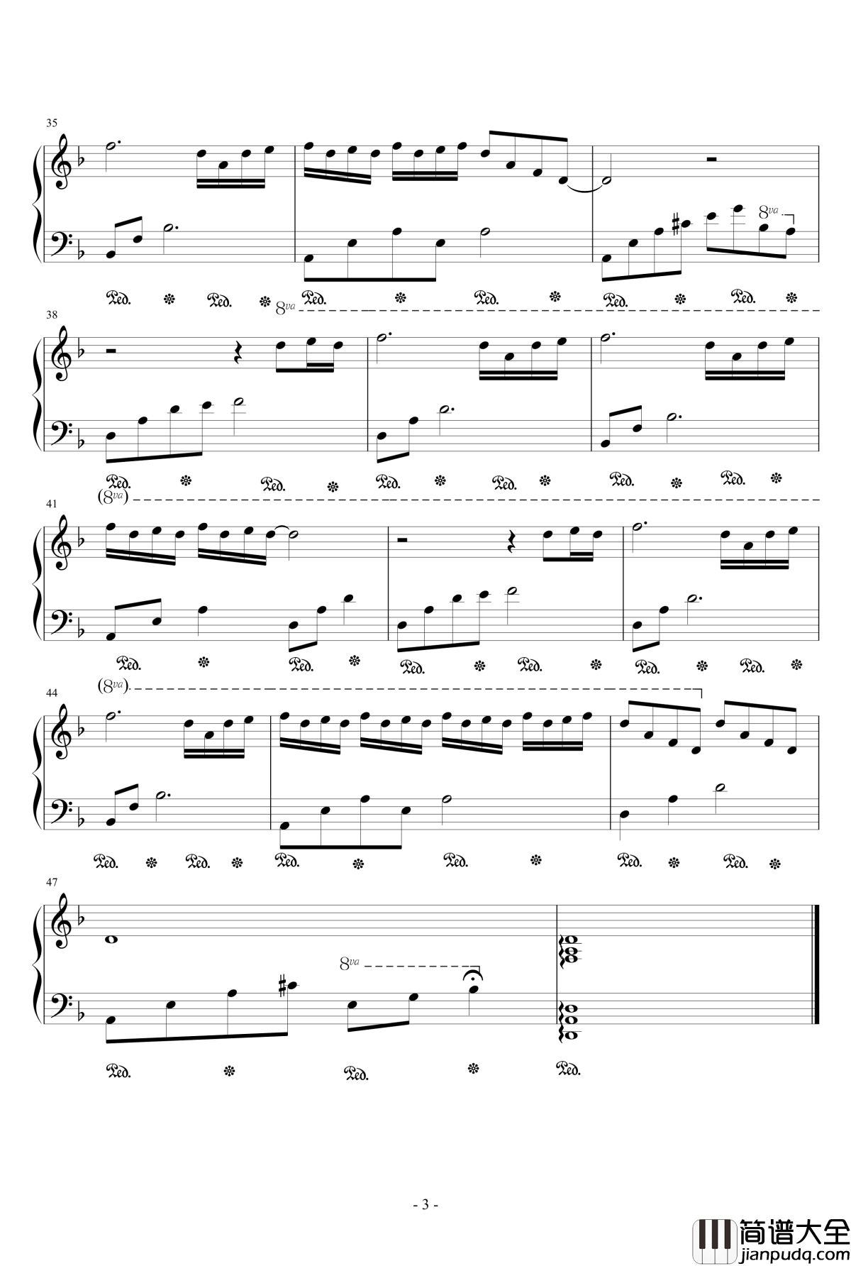 夜._爱的告白钢琴谱_525693039