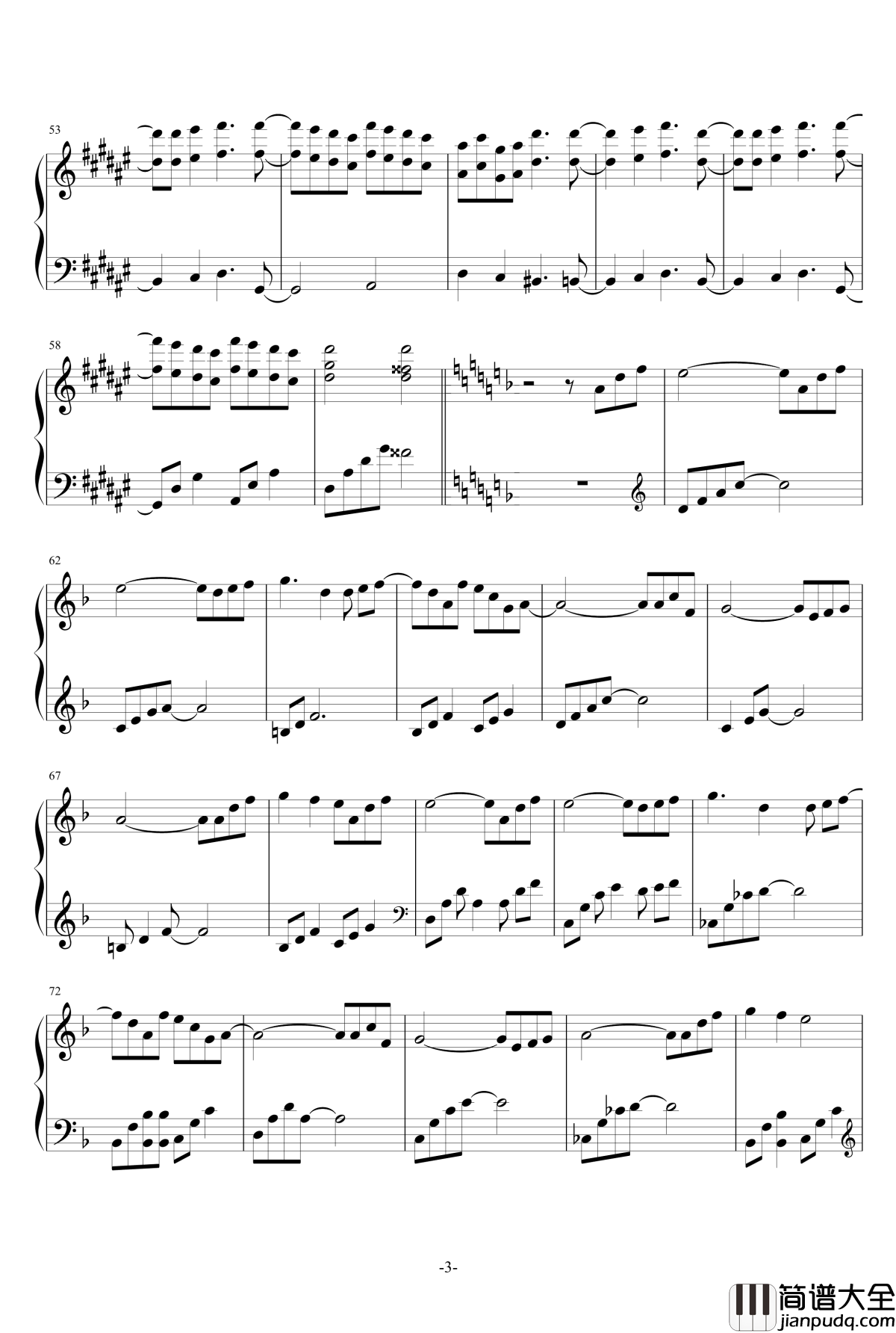 桜花烂漫、梦游幻界钢琴谱_东方_东方project