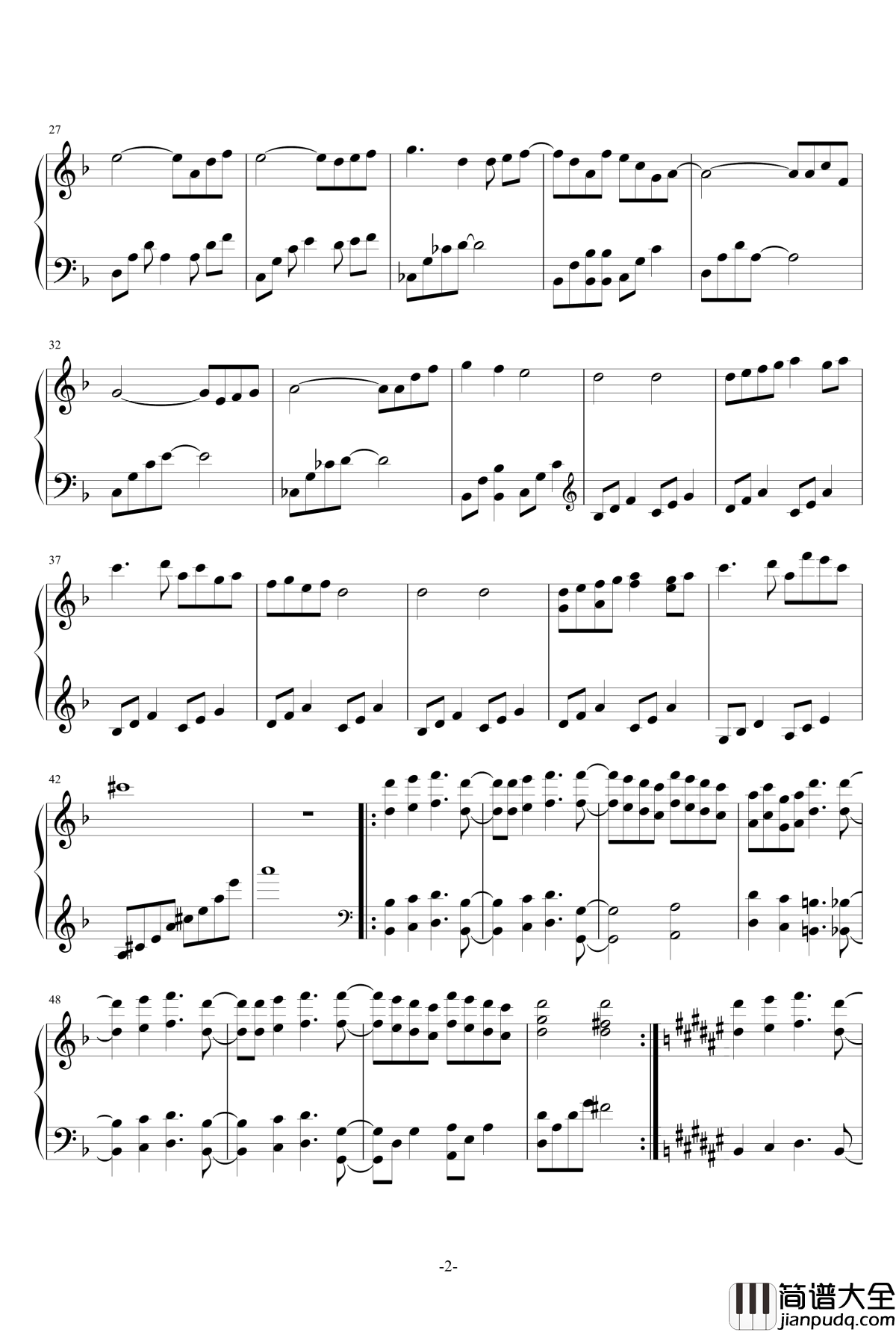 桜花烂漫、梦游幻界钢琴谱_东方_东方project