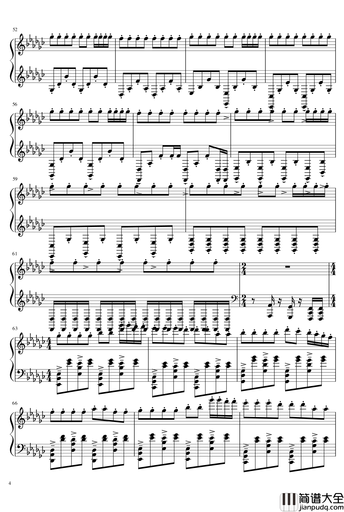 Fede钢琴谱_Alan_Walker