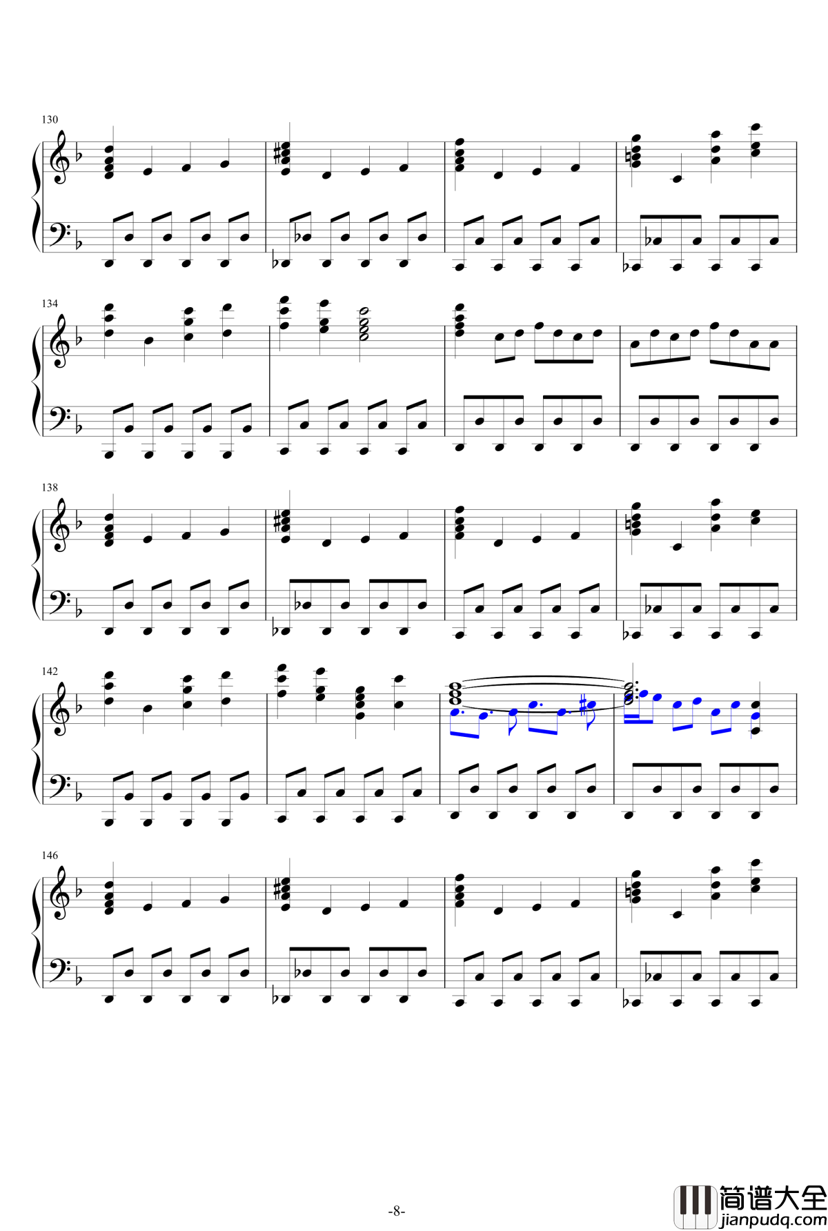 故鄉之星倒映之海/心之所在~Pure_Furies钢琴谱_混编_东方project