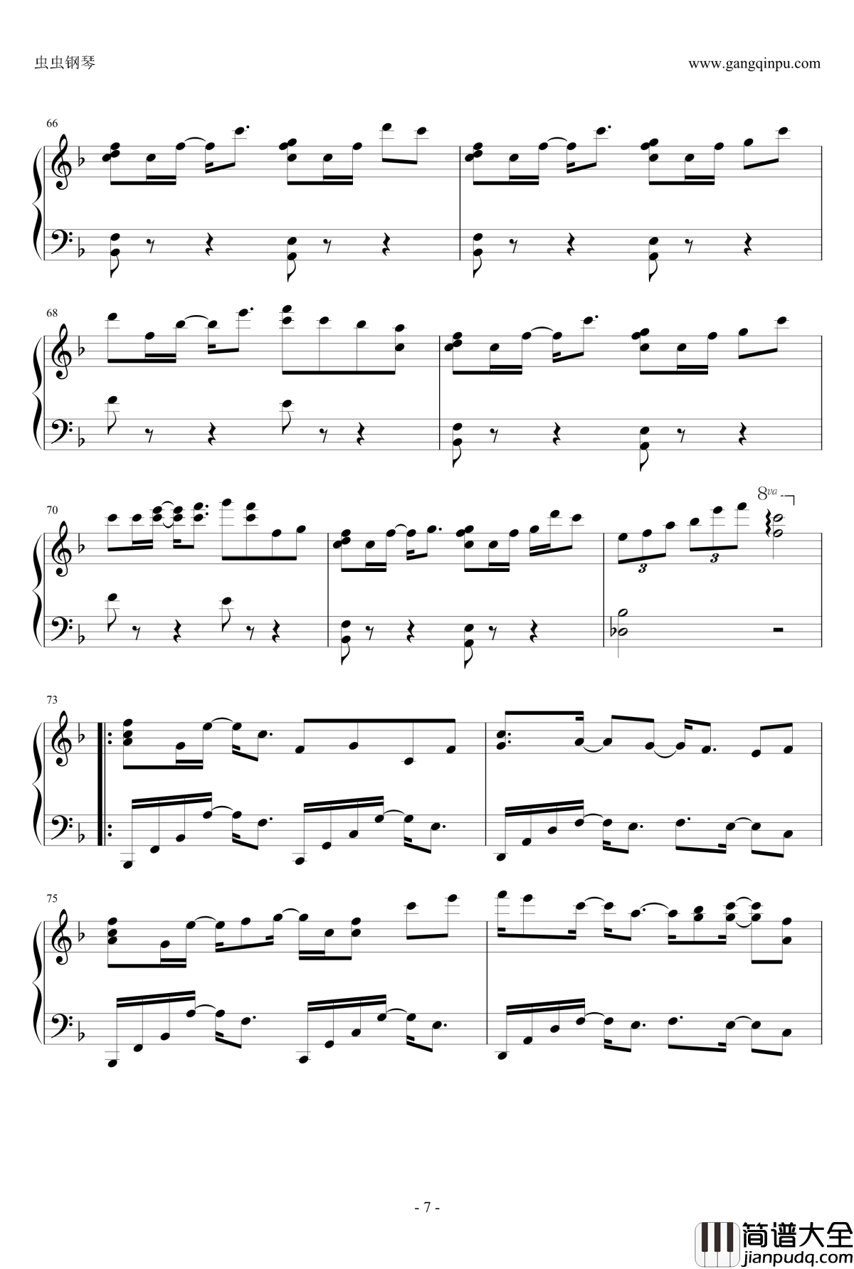 Million_mind_乐吧钢琴谱_Pax_japonica_Groove