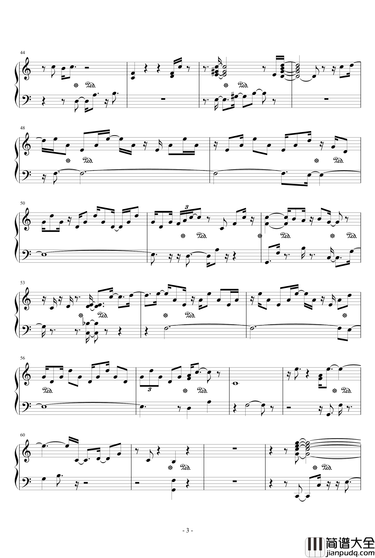 樱之华钢琴谱_花落人殇