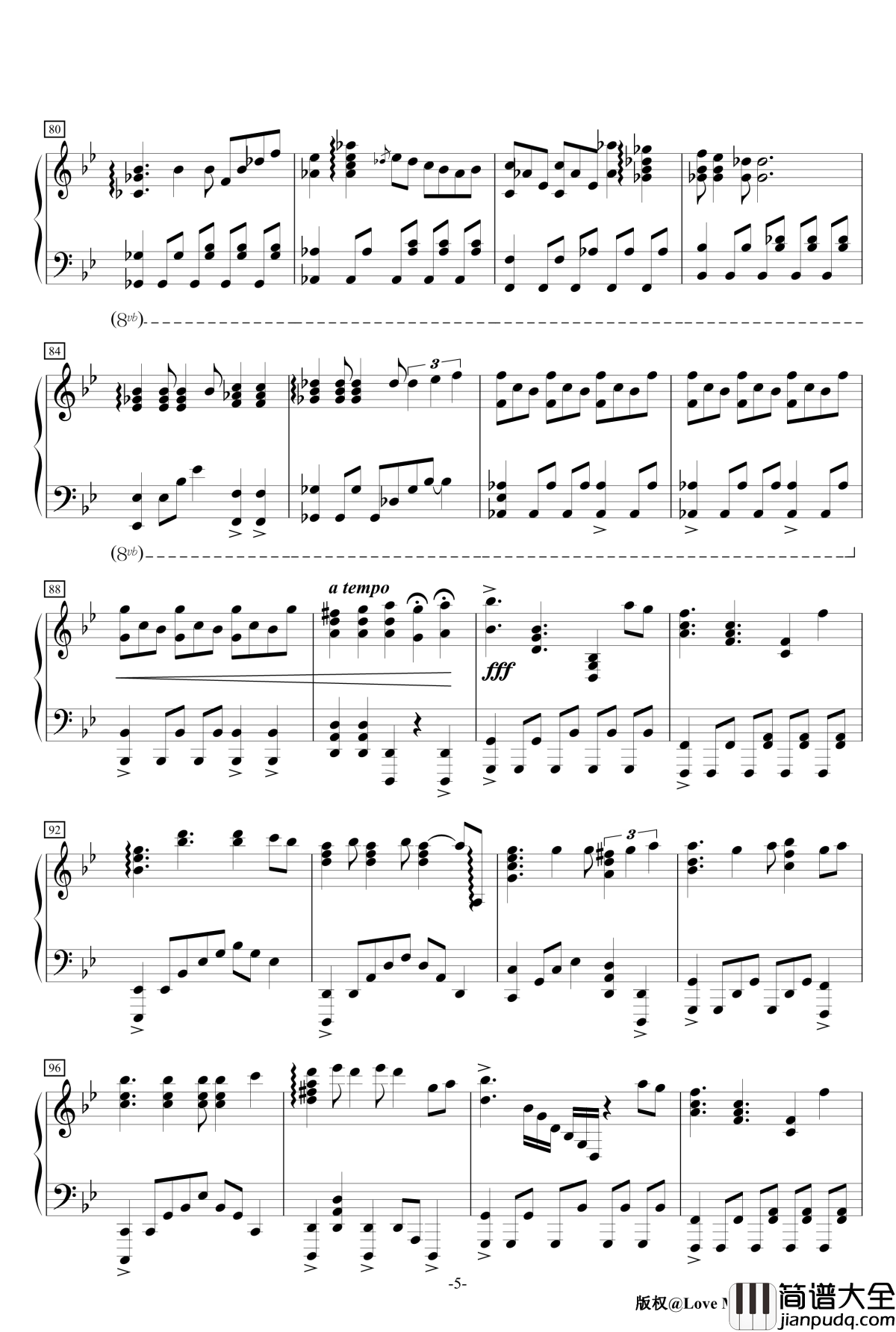 Hera钢琴谱_触手猴