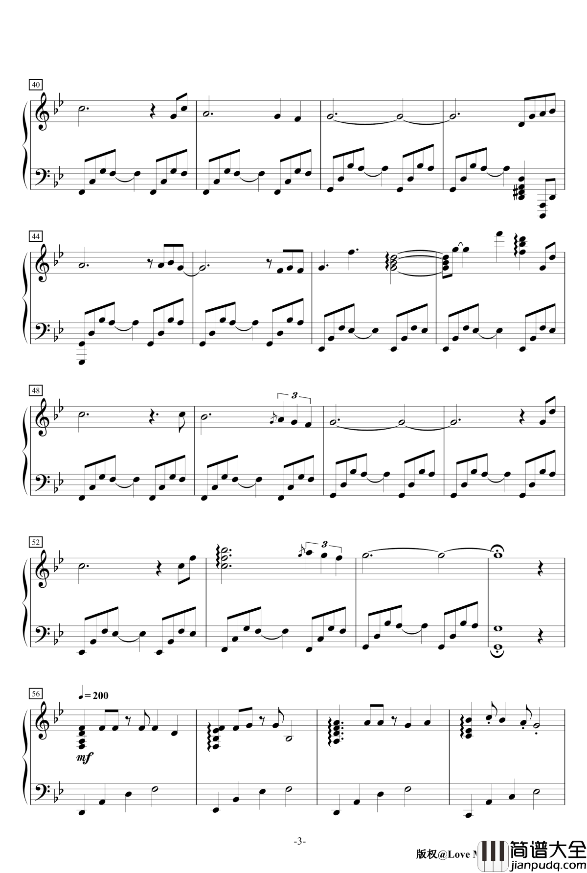 Hera钢琴谱_触手猴