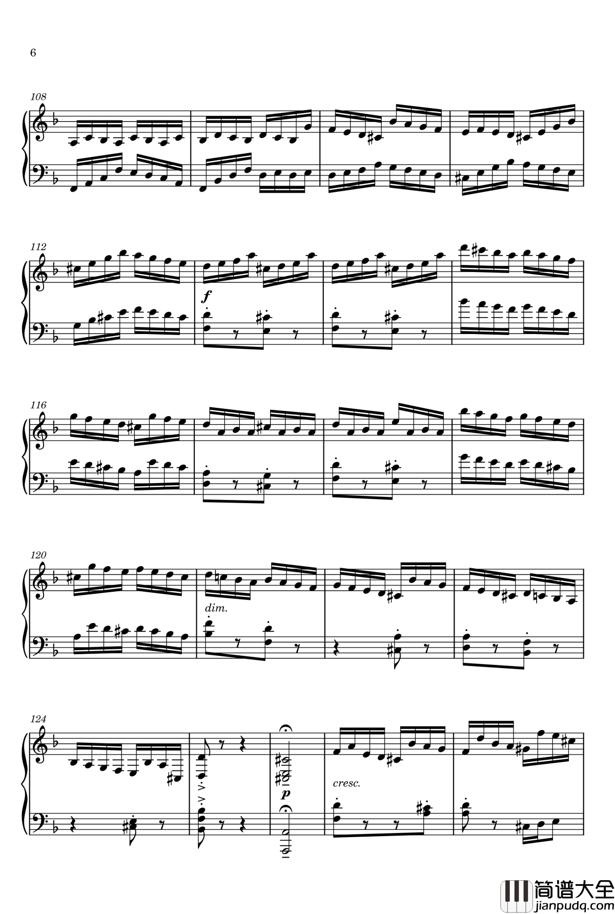 Etude_in_D_Minor钢琴谱_gyf513