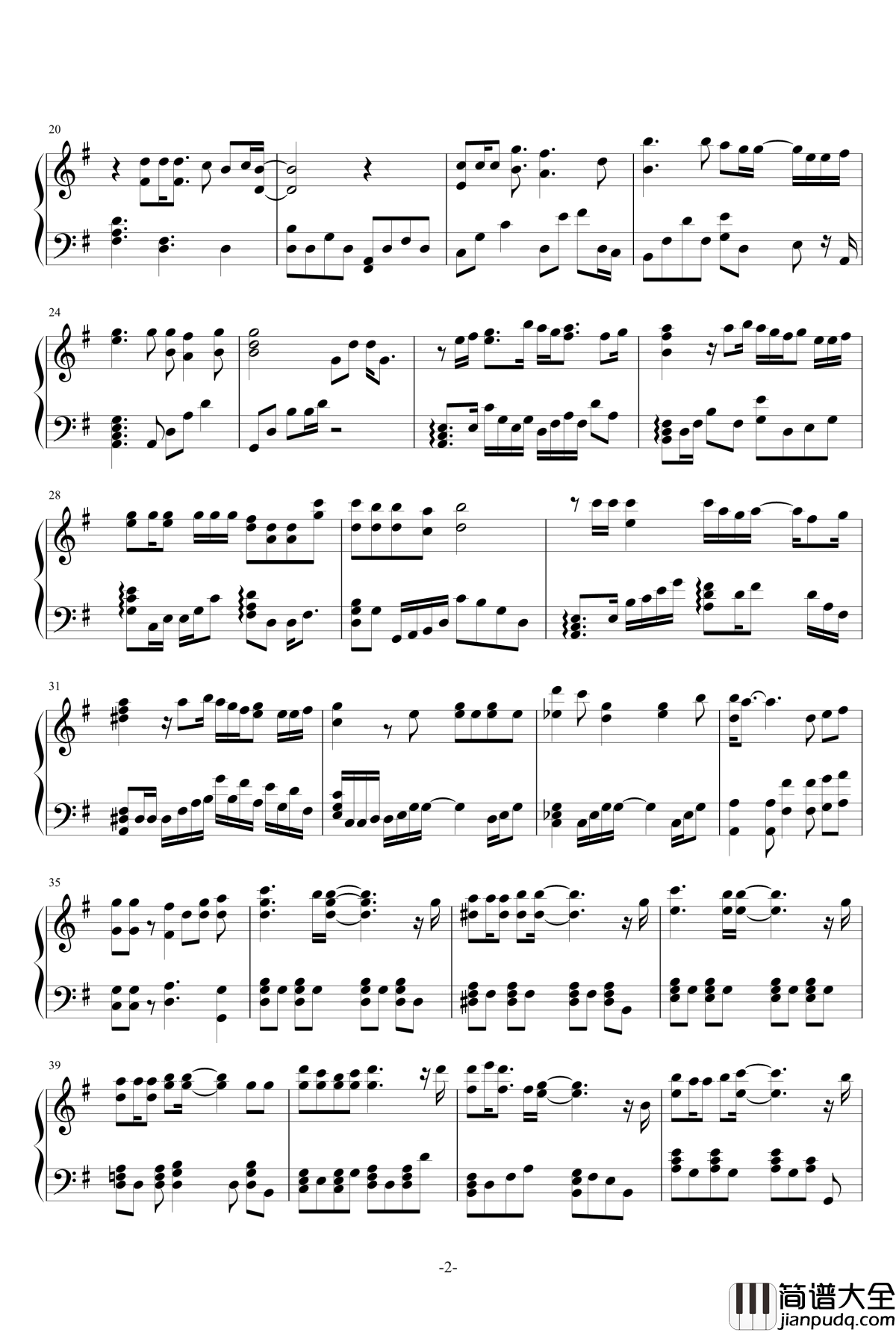 Orange钢琴谱_四月是你的谎言