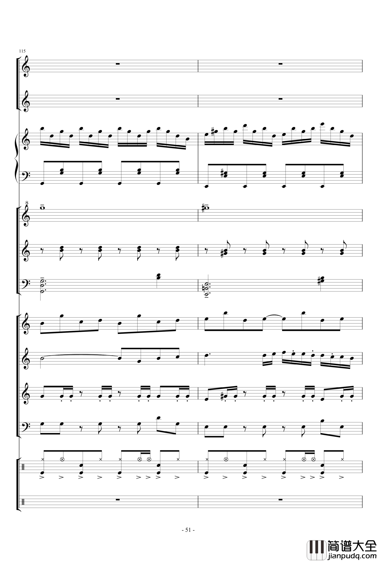 幻想世界之音1_lujianxiang555_钢琴谱