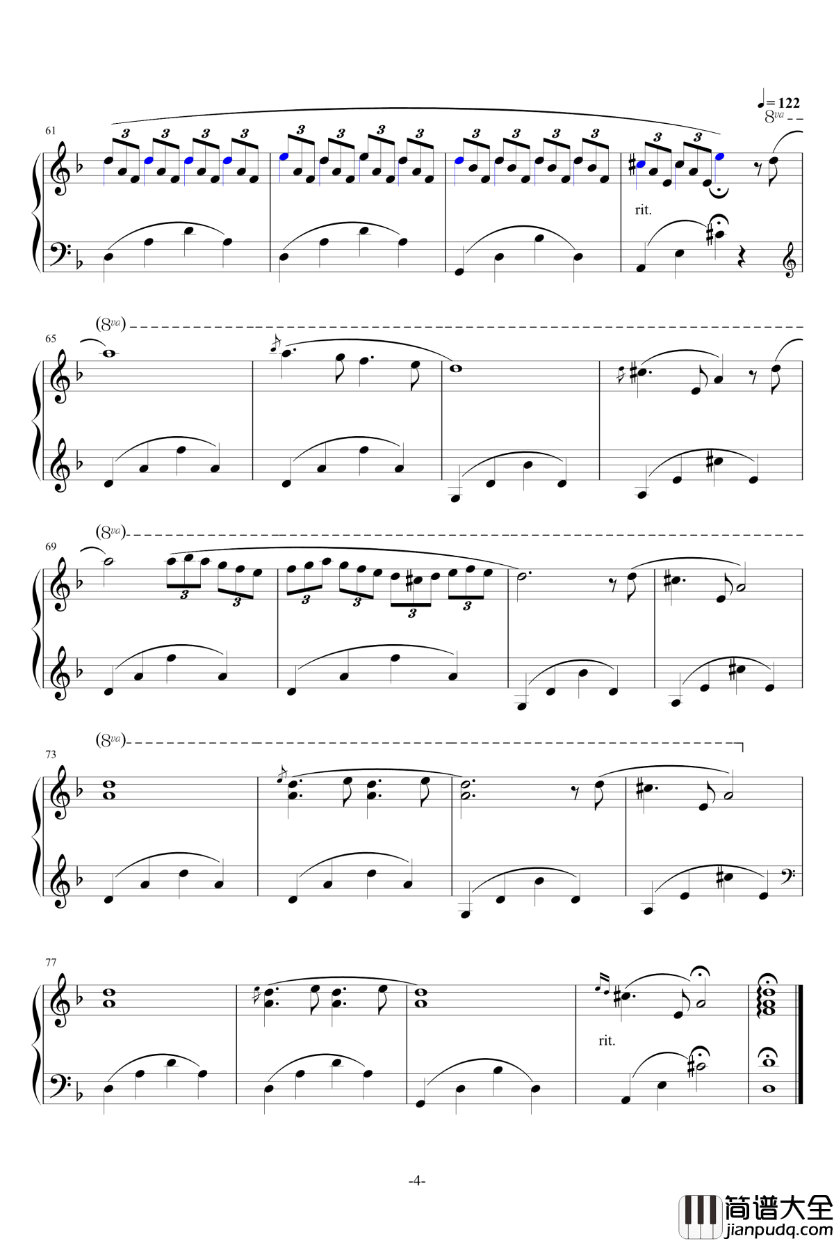 Veloma钢琴谱_Fabrizio_Paterlin