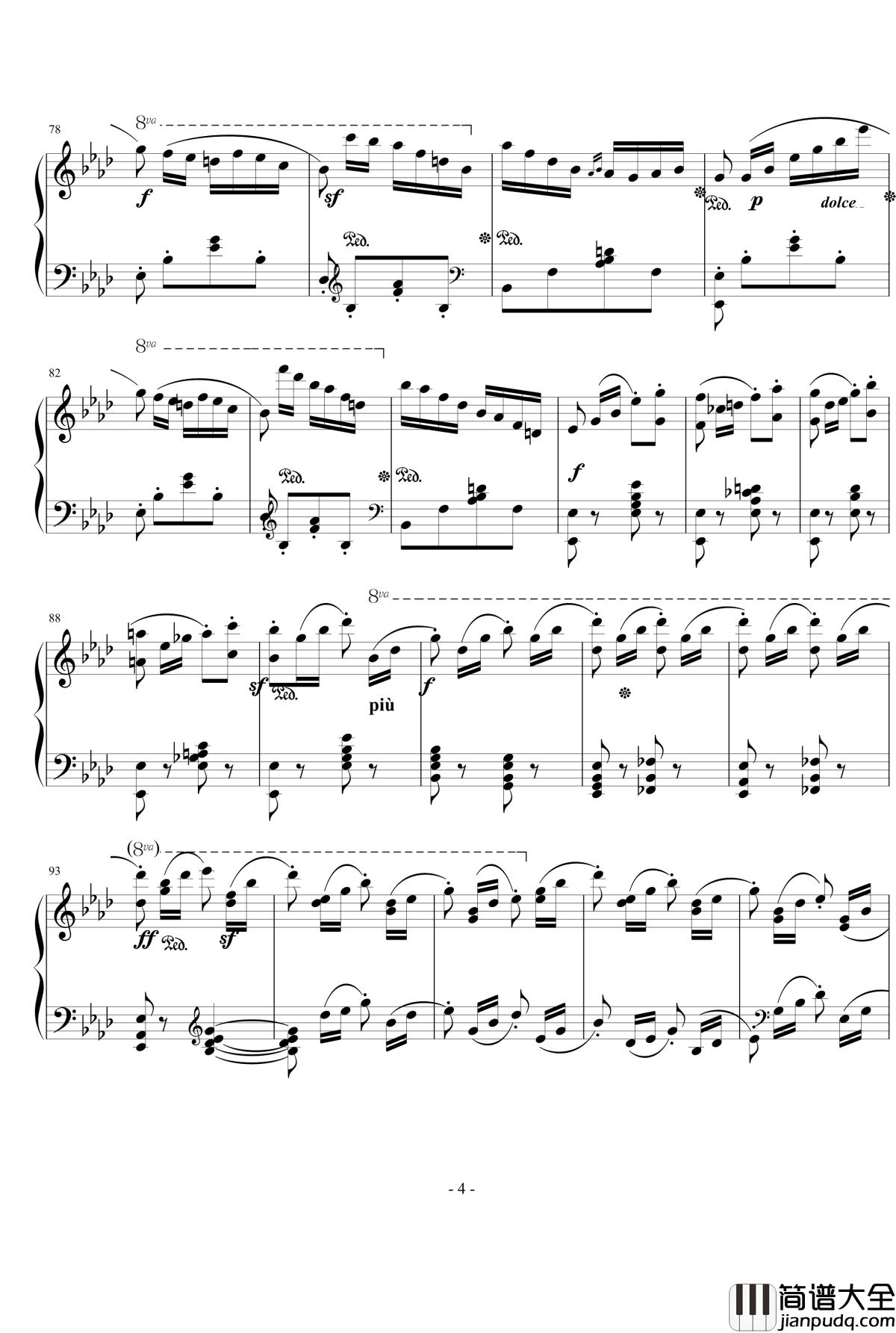 Galop_Brillant_Czerny_787钢琴谱_车尔尼_Czerny