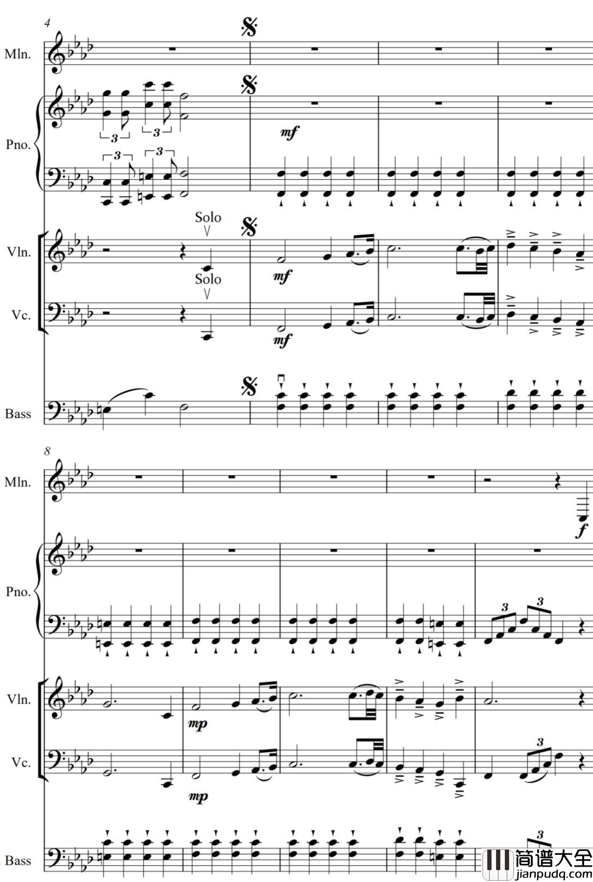 F小调进行曲钢琴谱_XcodeGhost